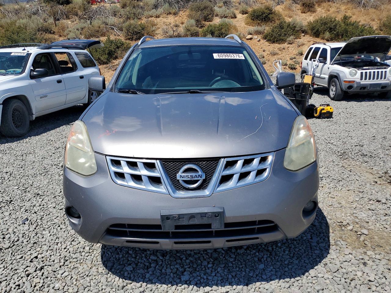 2013 Nissan Rogue S Gray vin: JN8AS5MV3DW140830