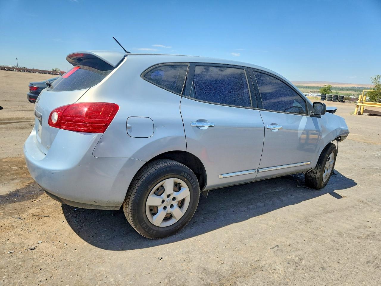 2013 Nissan Rogue S Silver vin: JN8AS5MV3DW143548