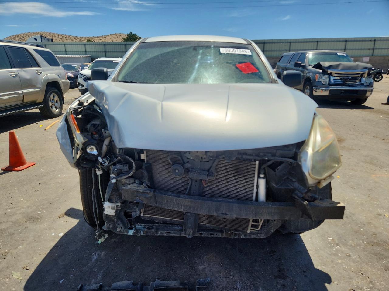 2013 Nissan Rogue S Silver vin: JN8AS5MV3DW143548