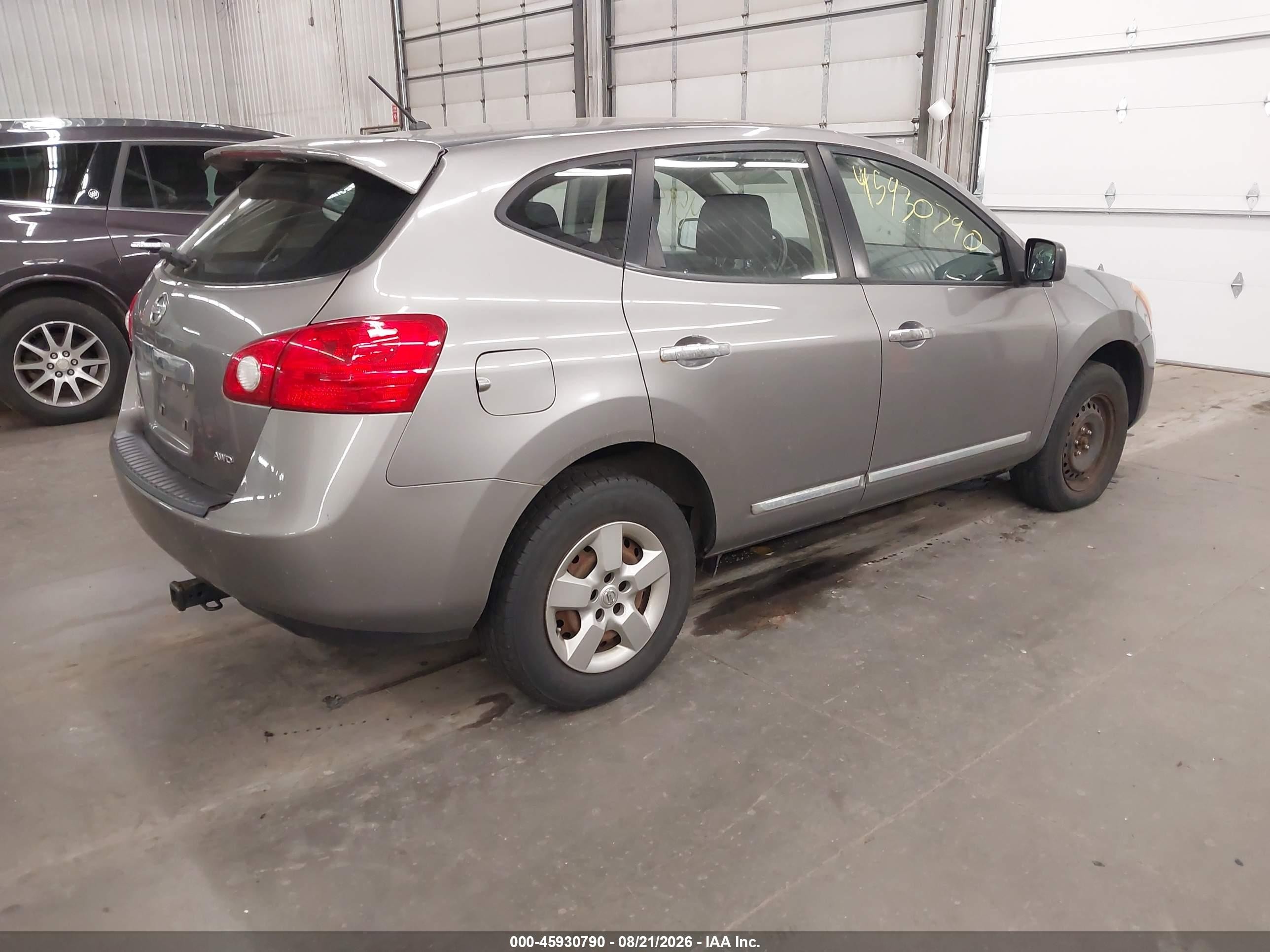 2013 Nissan Rogue S Gray vin: JN8AS5MV3DW603582