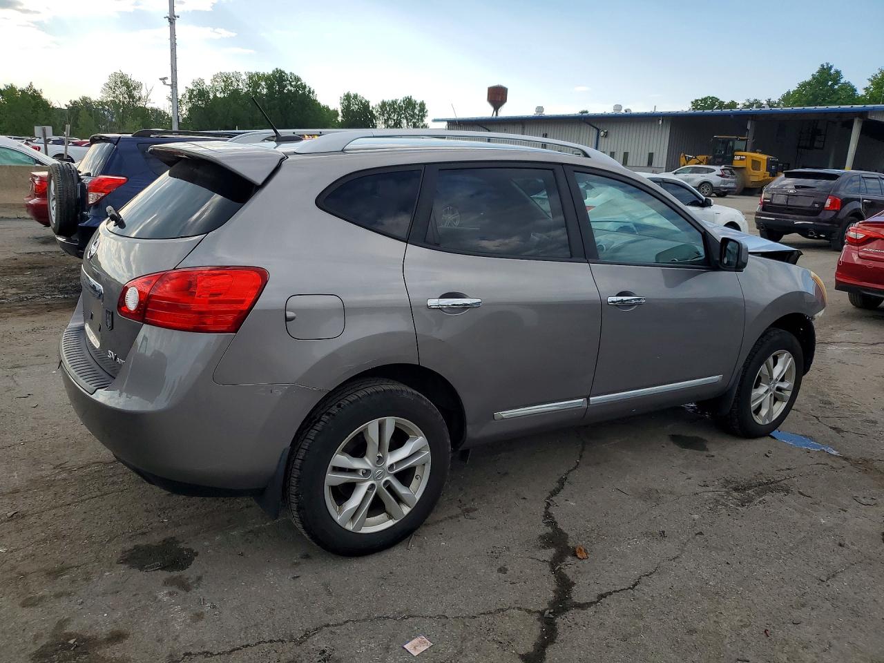 2013 Nissan Rogue S Gray vin: JN8AS5MV3DW614226