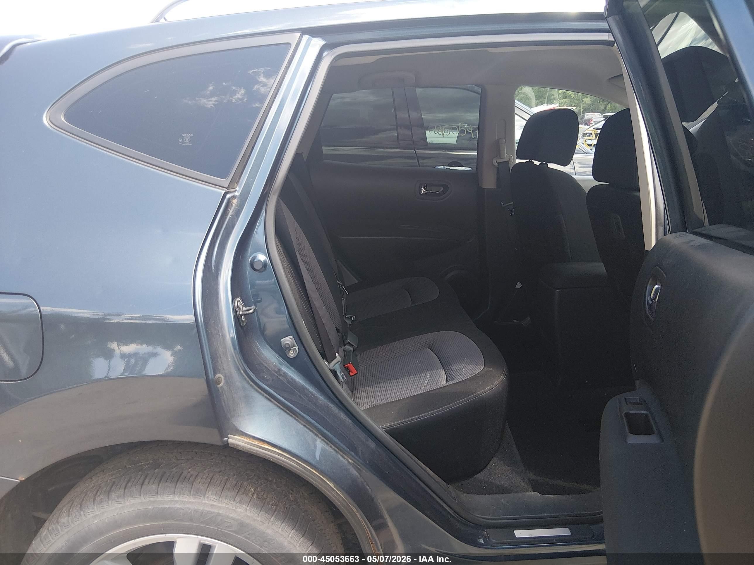 2013 Nissan Rogue Sv Blue vin: JN8AS5MV3DW617353