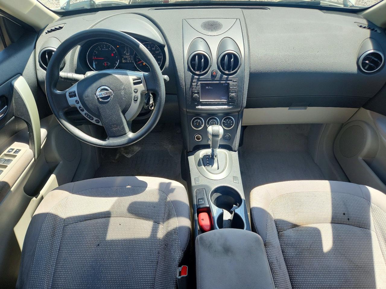 2013 Nissan Rogue S White vin: JN8AS5MV3DW622844