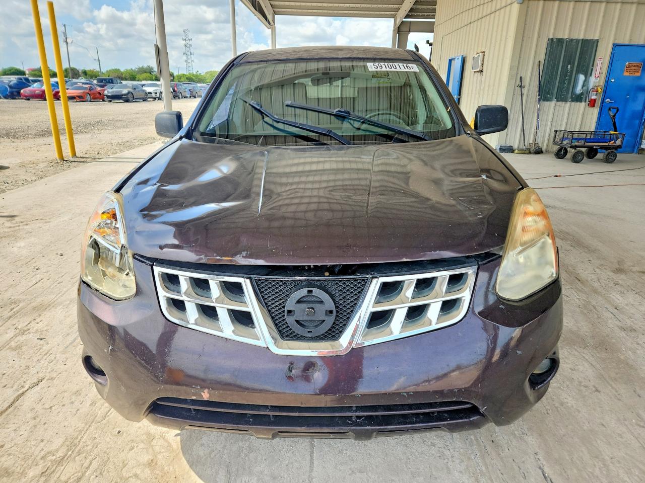 2013 Nissan Rogue S/sv Purple vin: JN8AS5MV3DW624934