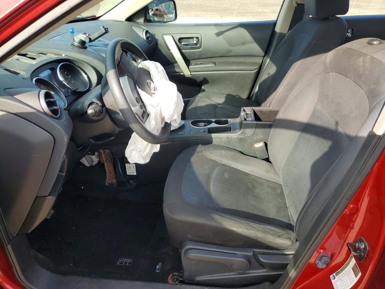 2013 Nissan Rogue S Red vin: JN8AS5MV3DW652846