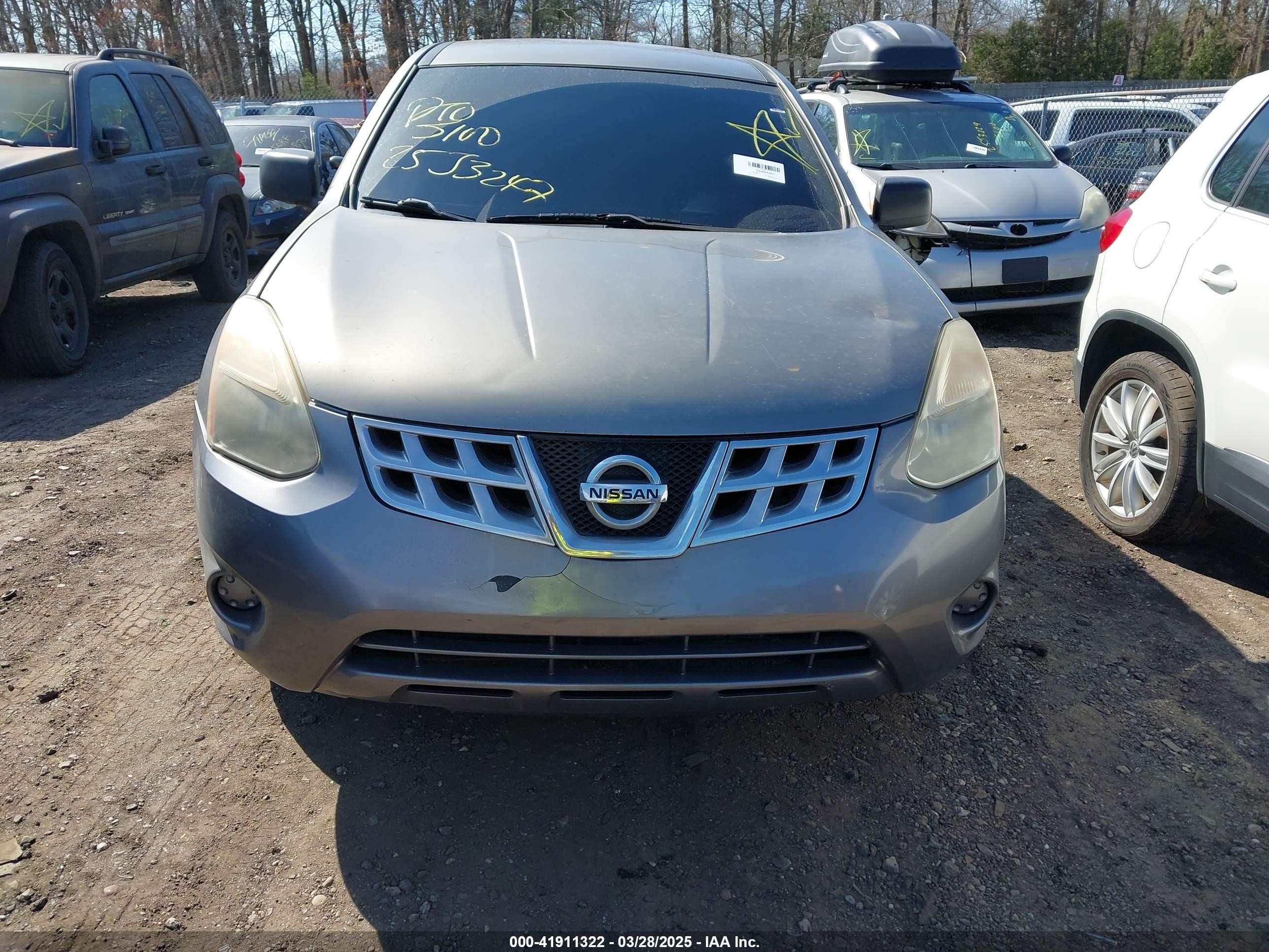 2013 Nissan Rogue S Tan vin: JN8AS5MV3DW652975