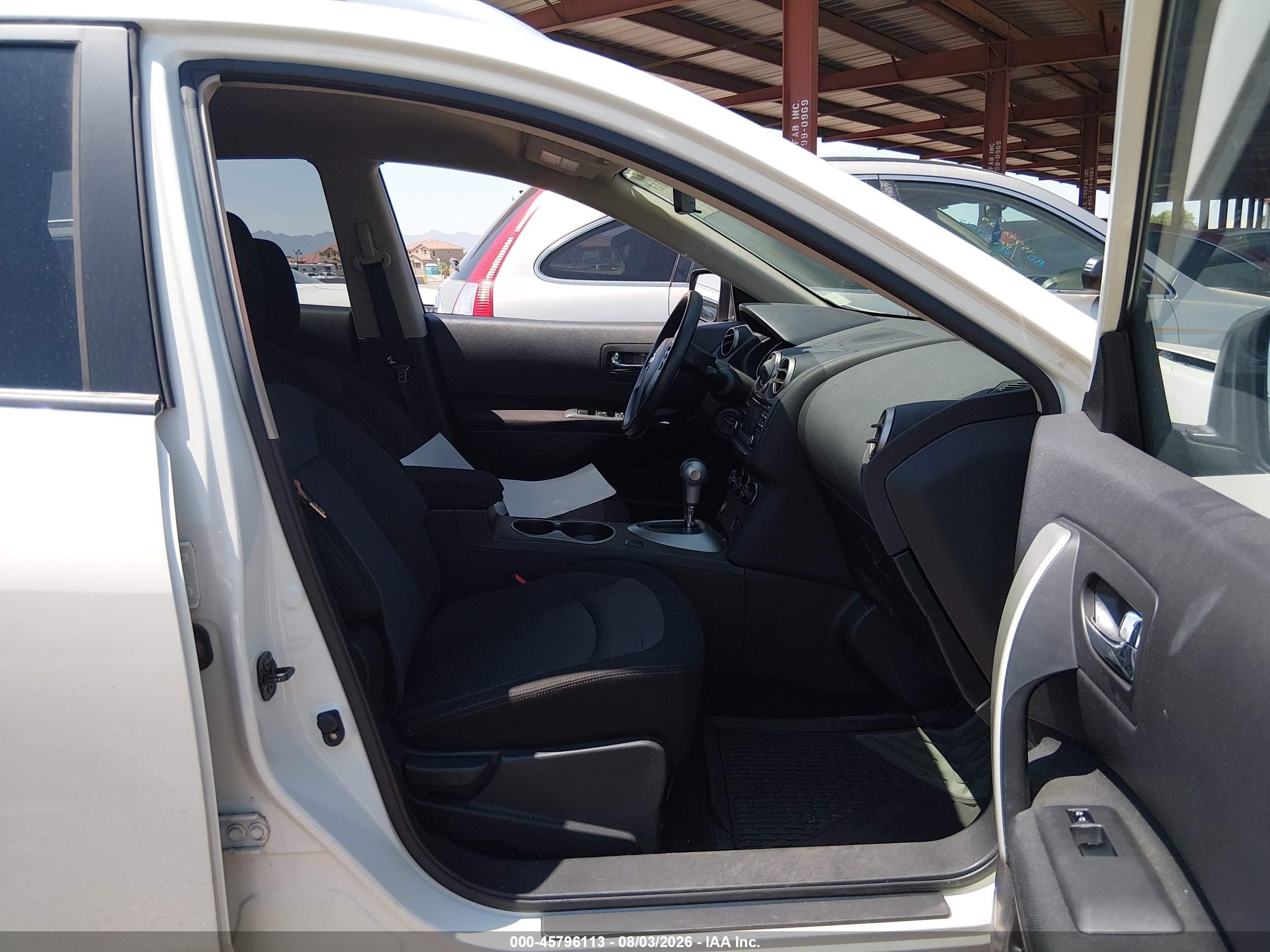 2013 Nissan Rogue Sv White vin: JN8AS5MV3DW653320
