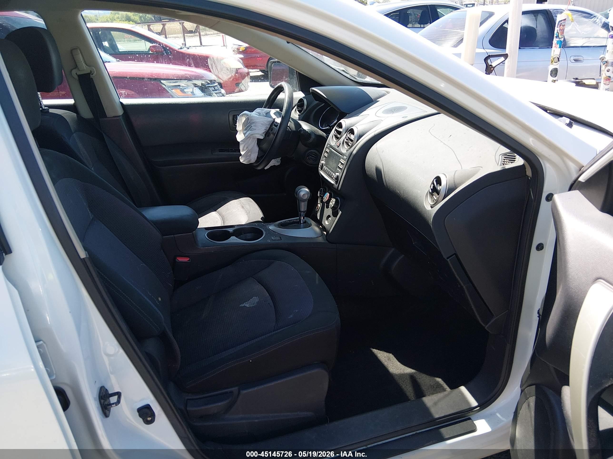 2013 Nissan Rogue S/sv White vin: JN8AS5MV3DW656265