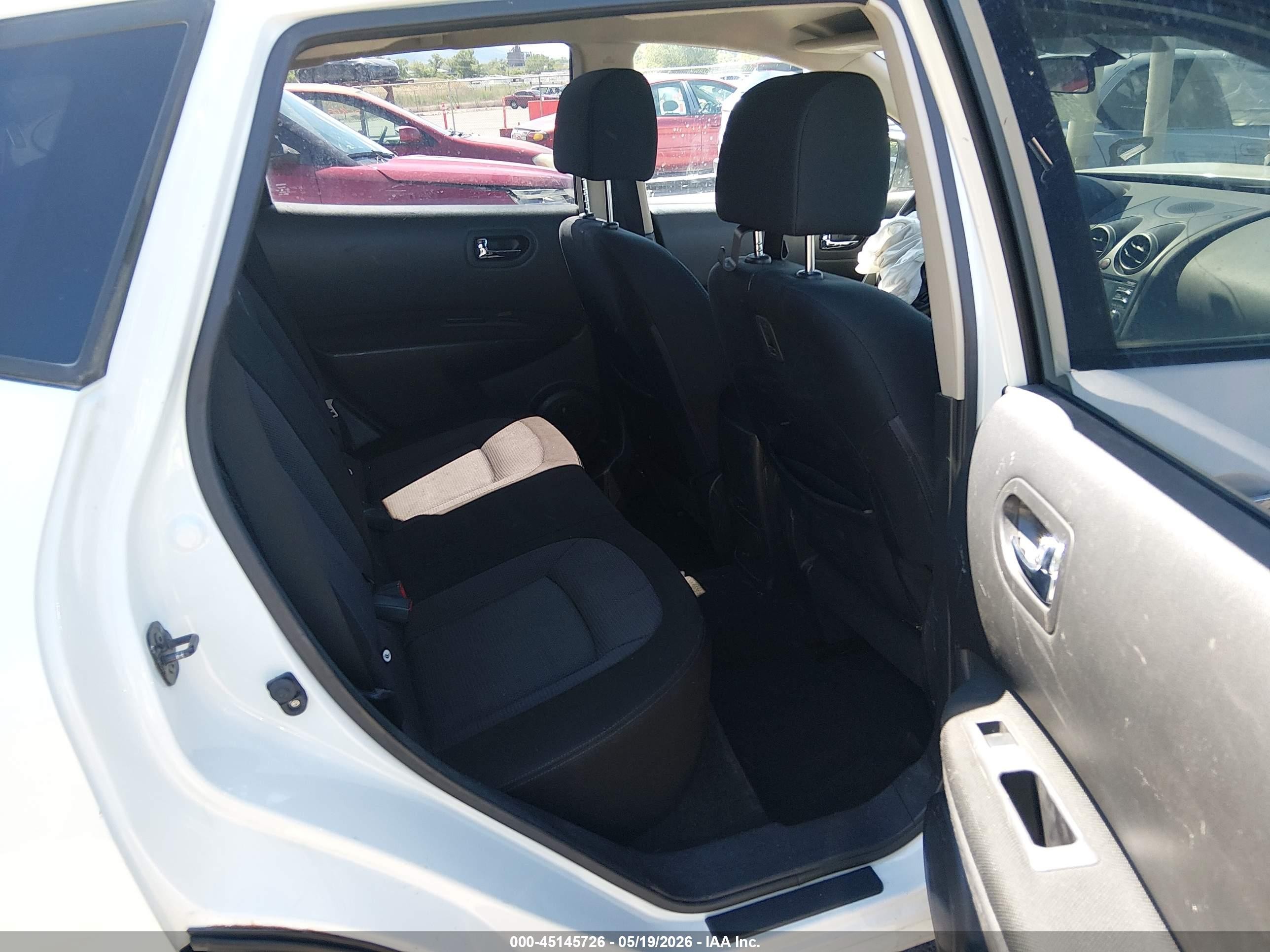 2013 Nissan Rogue S/sv White vin: JN8AS5MV3DW656265