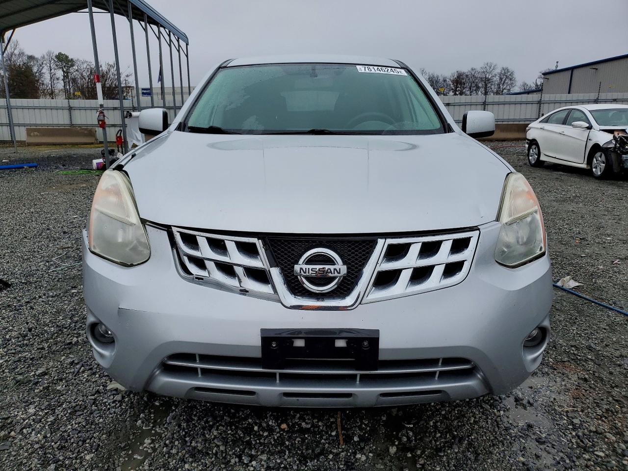 2013 Nissan Rogue S Silver vin: JN8AS5MV3DW663099