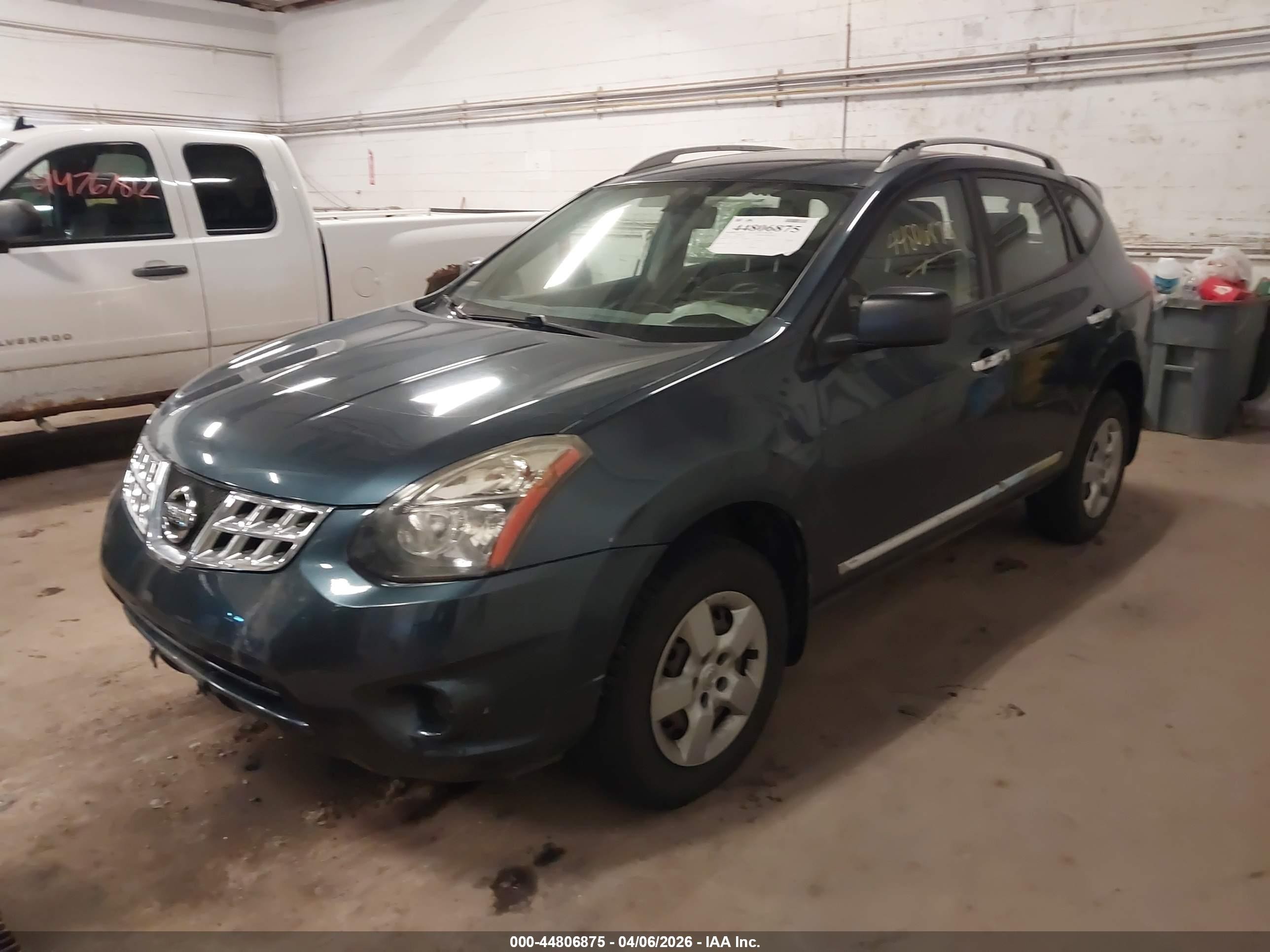 2014 Nissan Rogue Select S Black vin: JN8AS5MV3EW203670