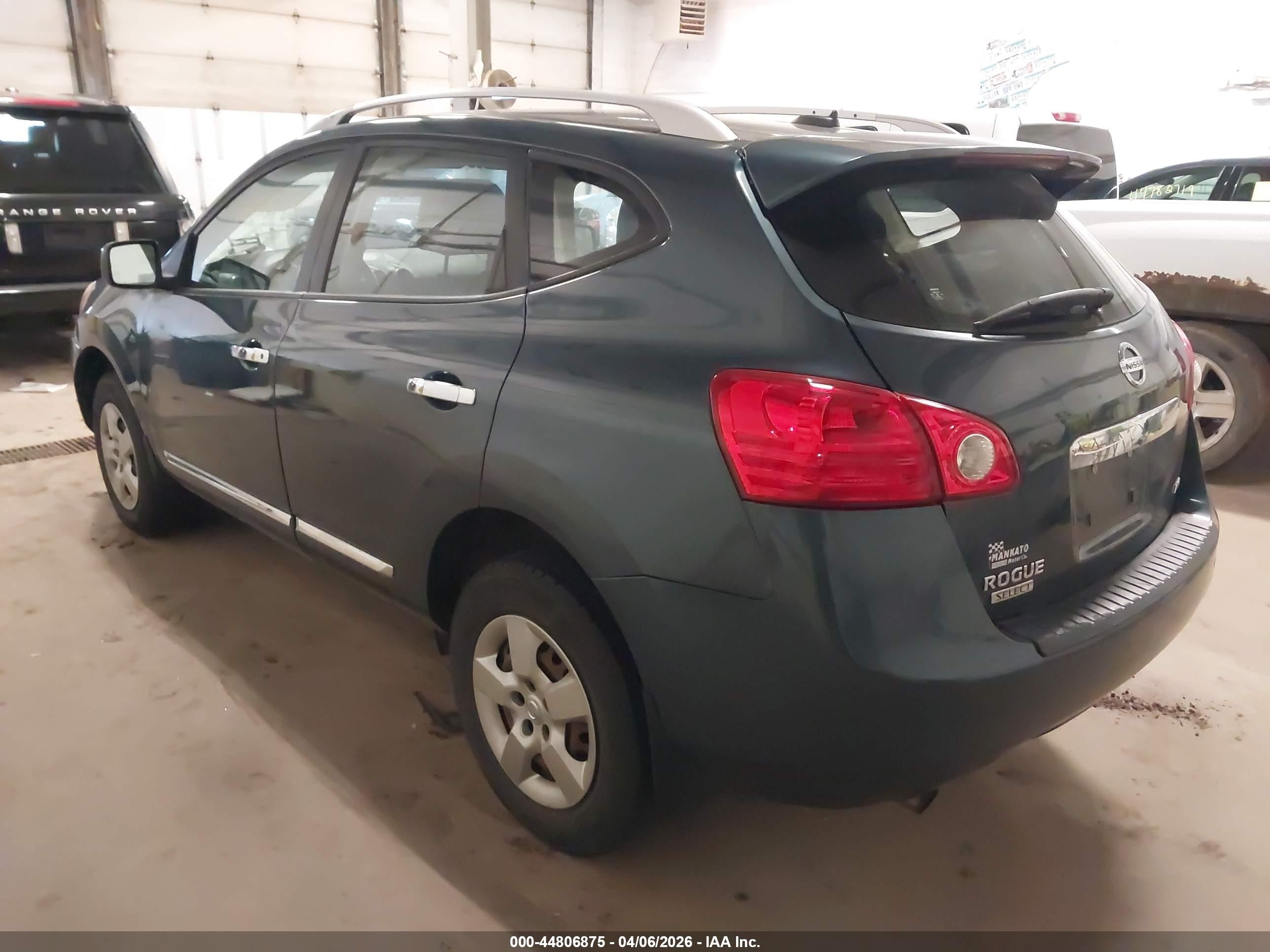 2014 Nissan Rogue Select S Black vin: JN8AS5MV3EW203670