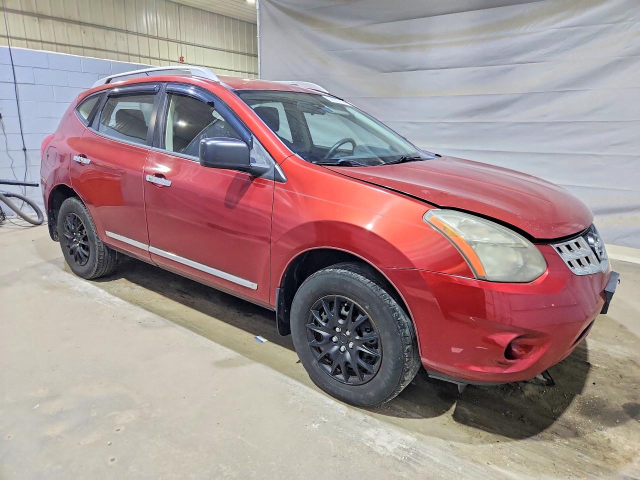 2014 Nissan Rogue Select S Red vin: JN8AS5MV3EW701304