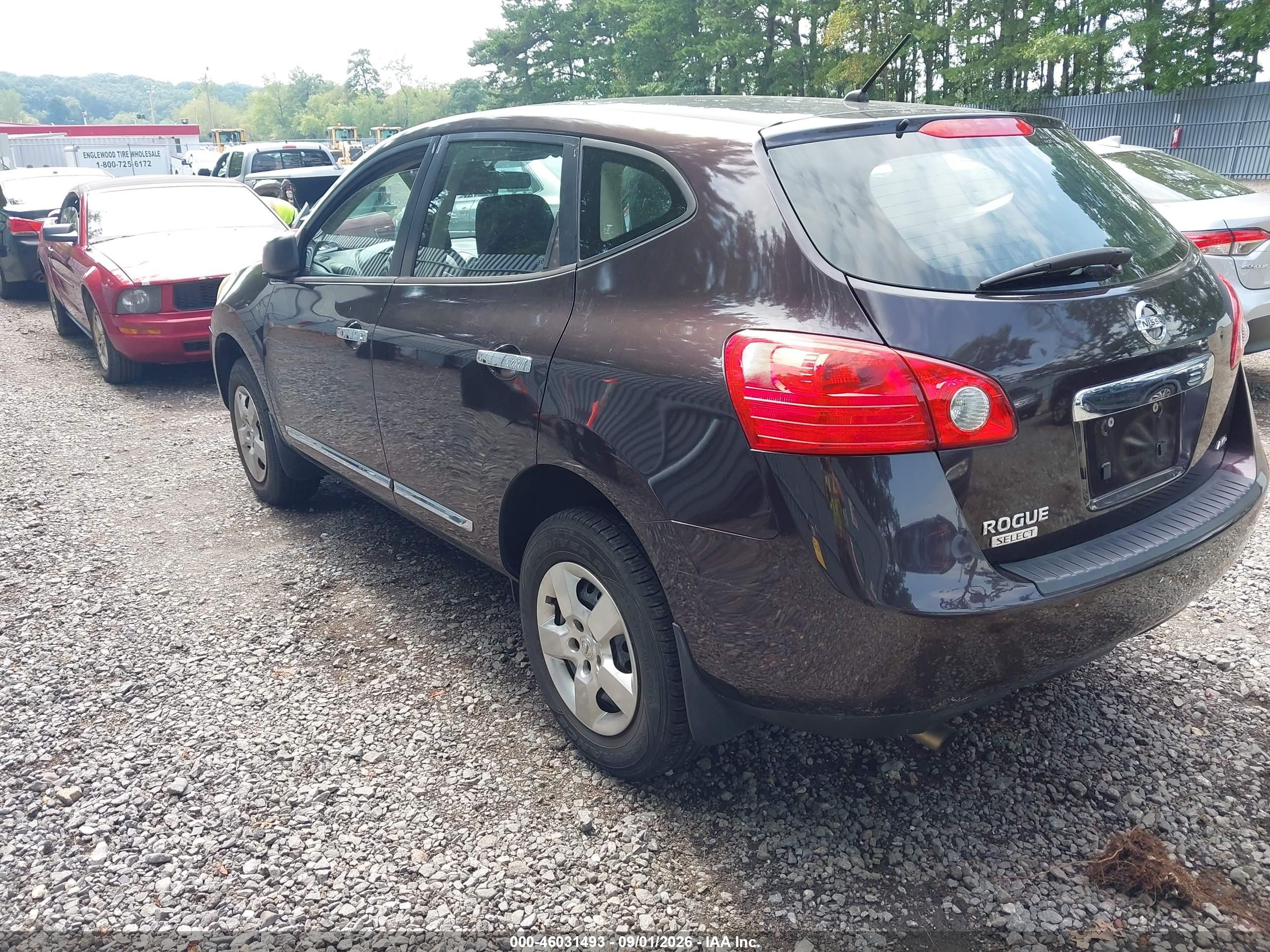 2014 Nissan Rogue Select S Purple vin: JN8AS5MV3EW704588