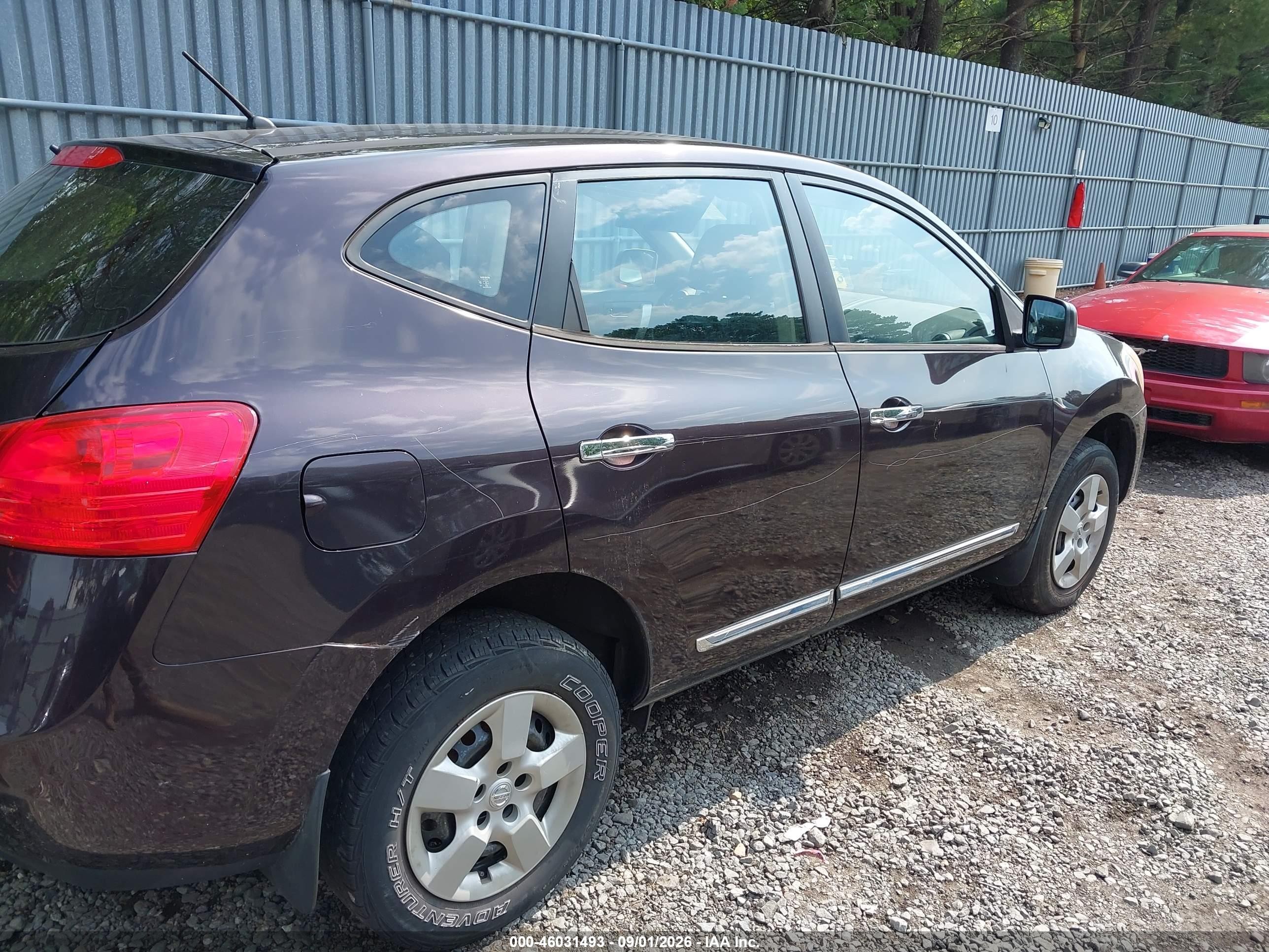 2014 Nissan Rogue Select S Purple vin: JN8AS5MV3EW704588