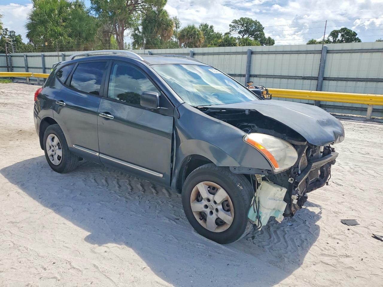 2014 Nissan Rogue Select S Blue vin: JN8AS5MV3EW715364