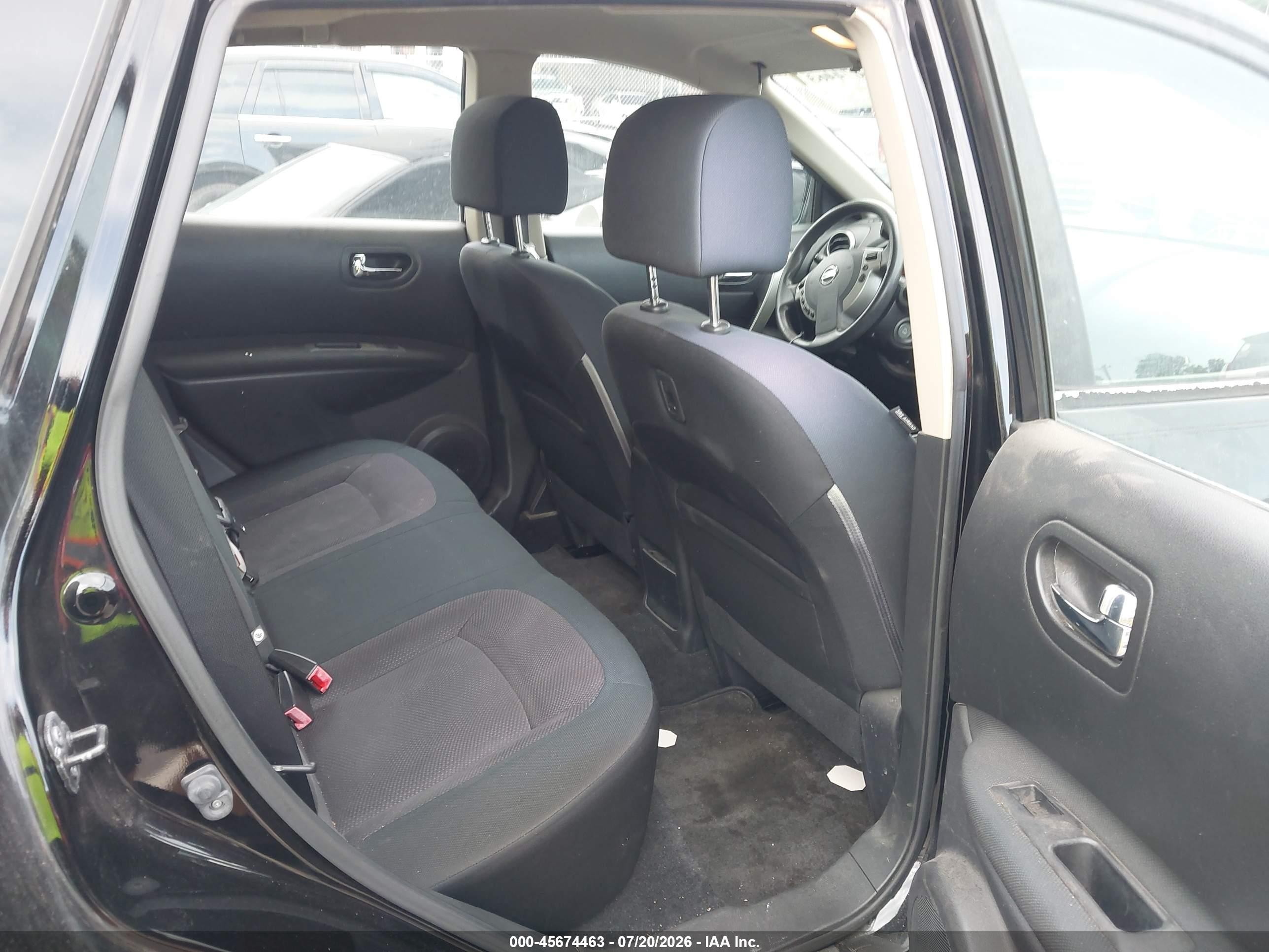 2014 Nissan Rogue Select S Black vin: JN8AS5MV3EW720483