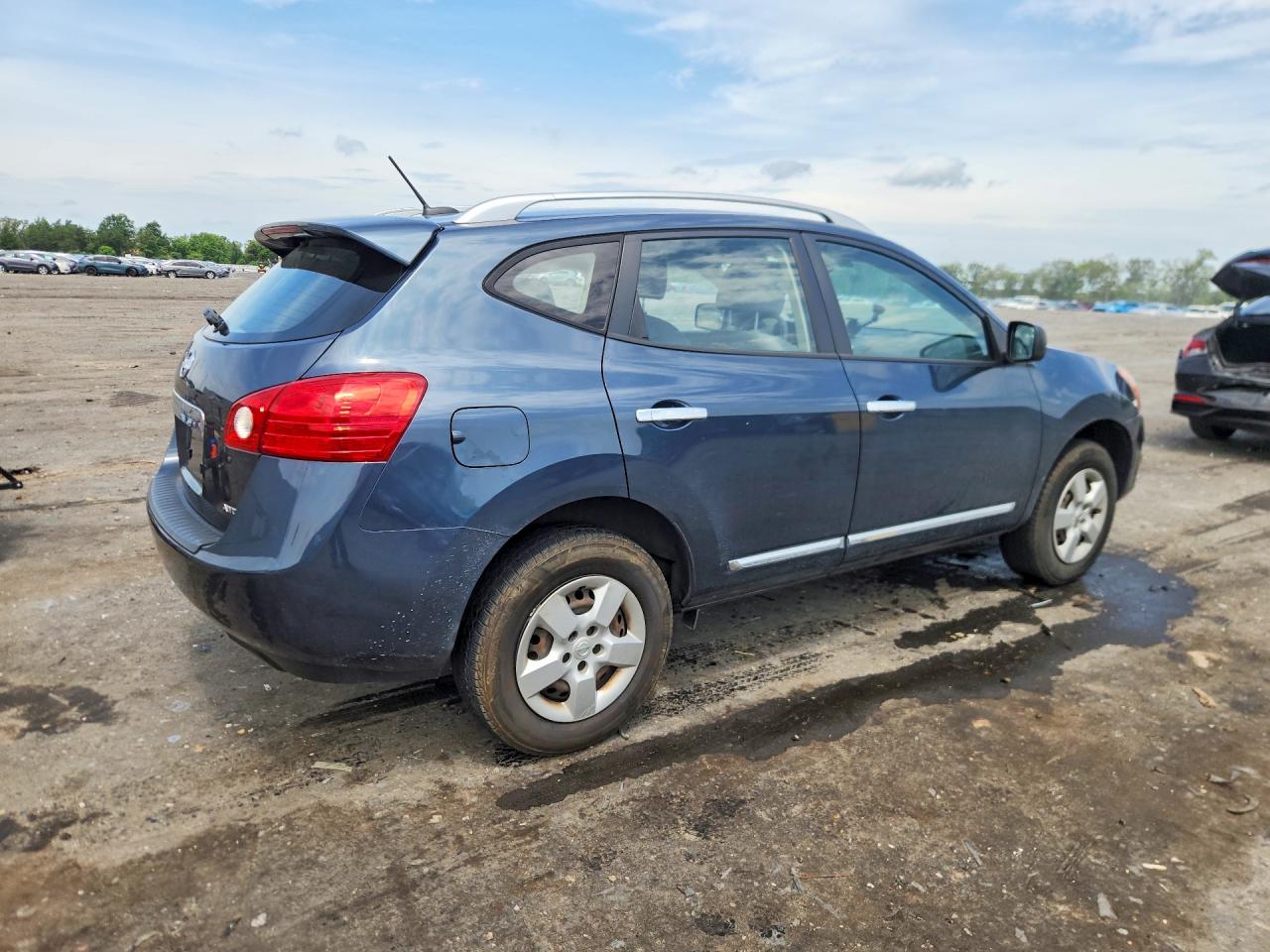 2014 Nissan Rogue Select S Blue vin: JN8AS5MV3EW720810