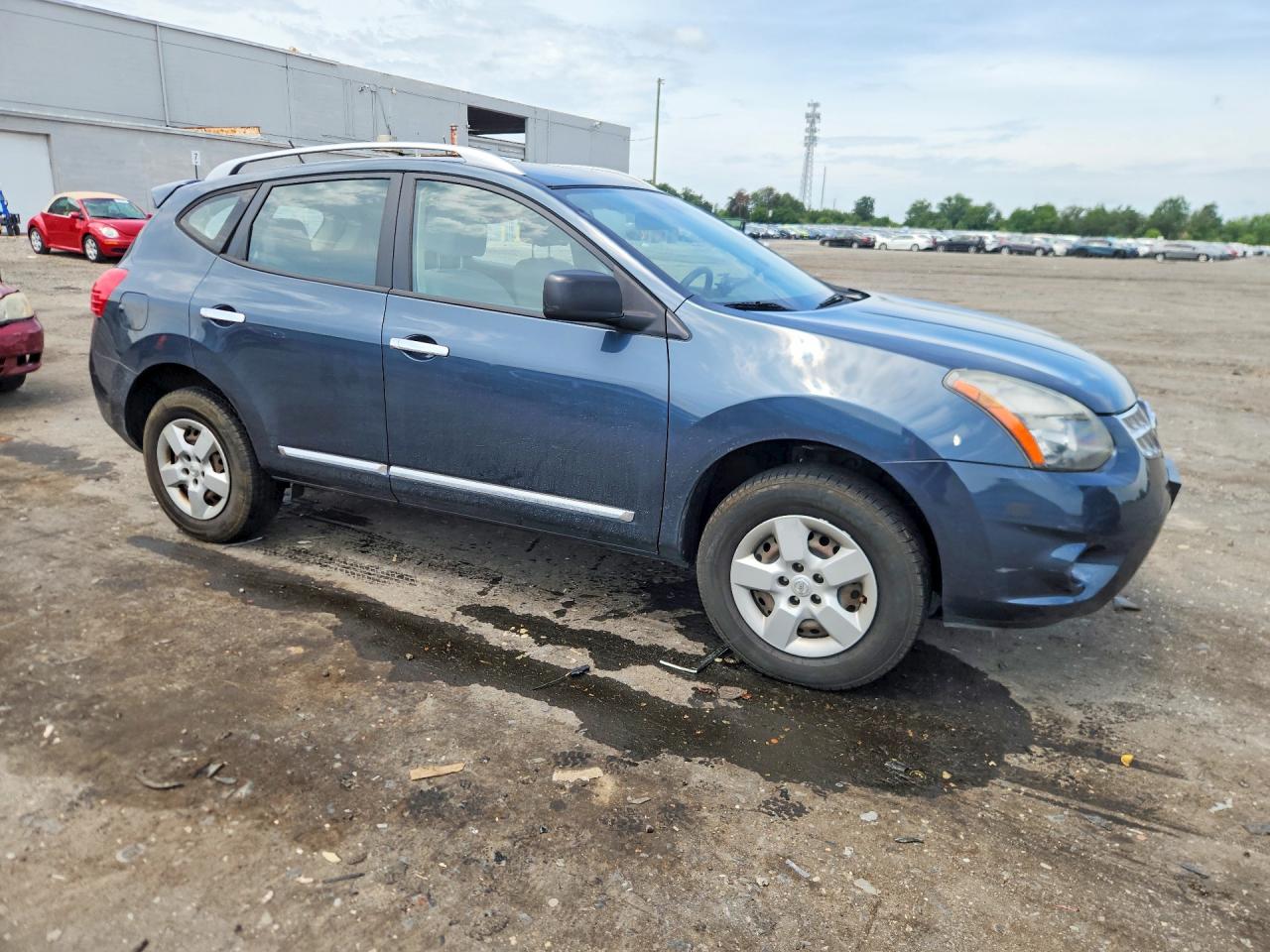 2014 Nissan Rogue Select S Blue vin: JN8AS5MV3EW720810