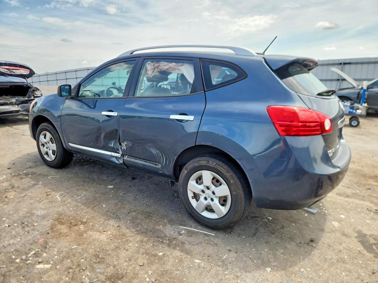2014 Nissan Rogue Select S Blue vin: JN8AS5MV3EW720810