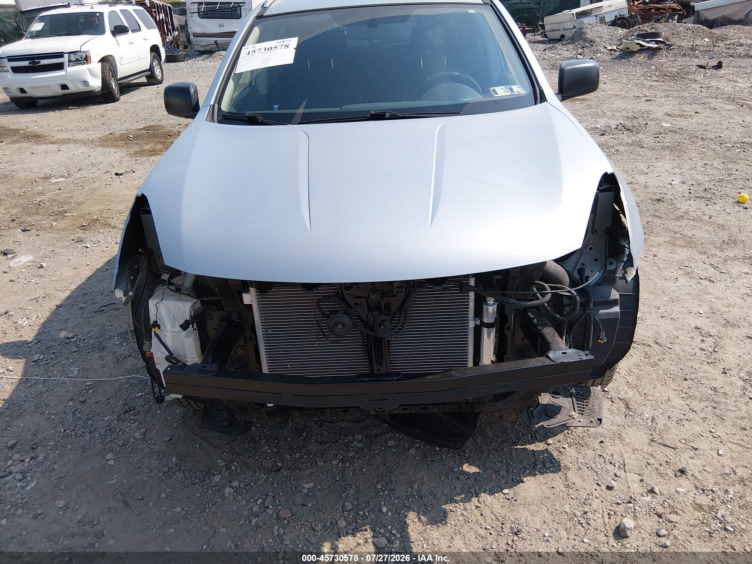2015 Nissan Rogue Select S Blue vin: JN8AS5MV3FW255432