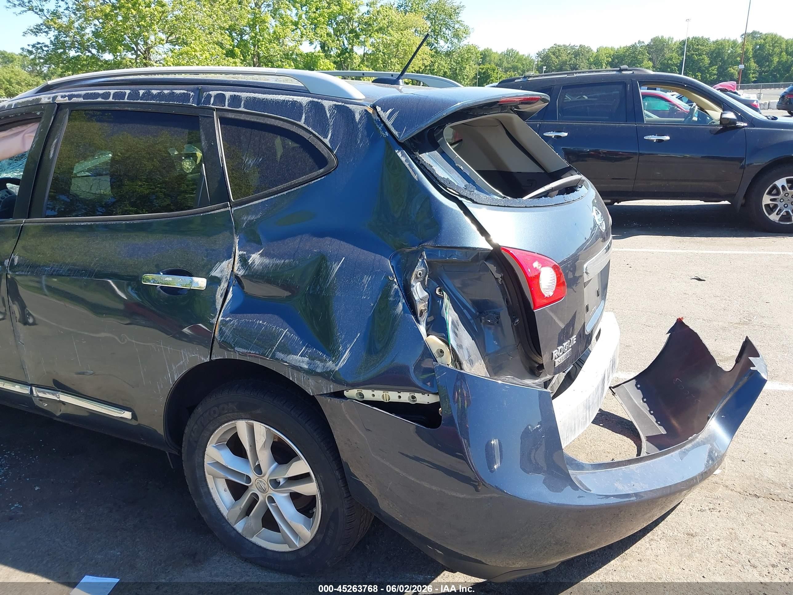2015 Nissan Rogue Select S Gray vin: JN8AS5MV3FW751976