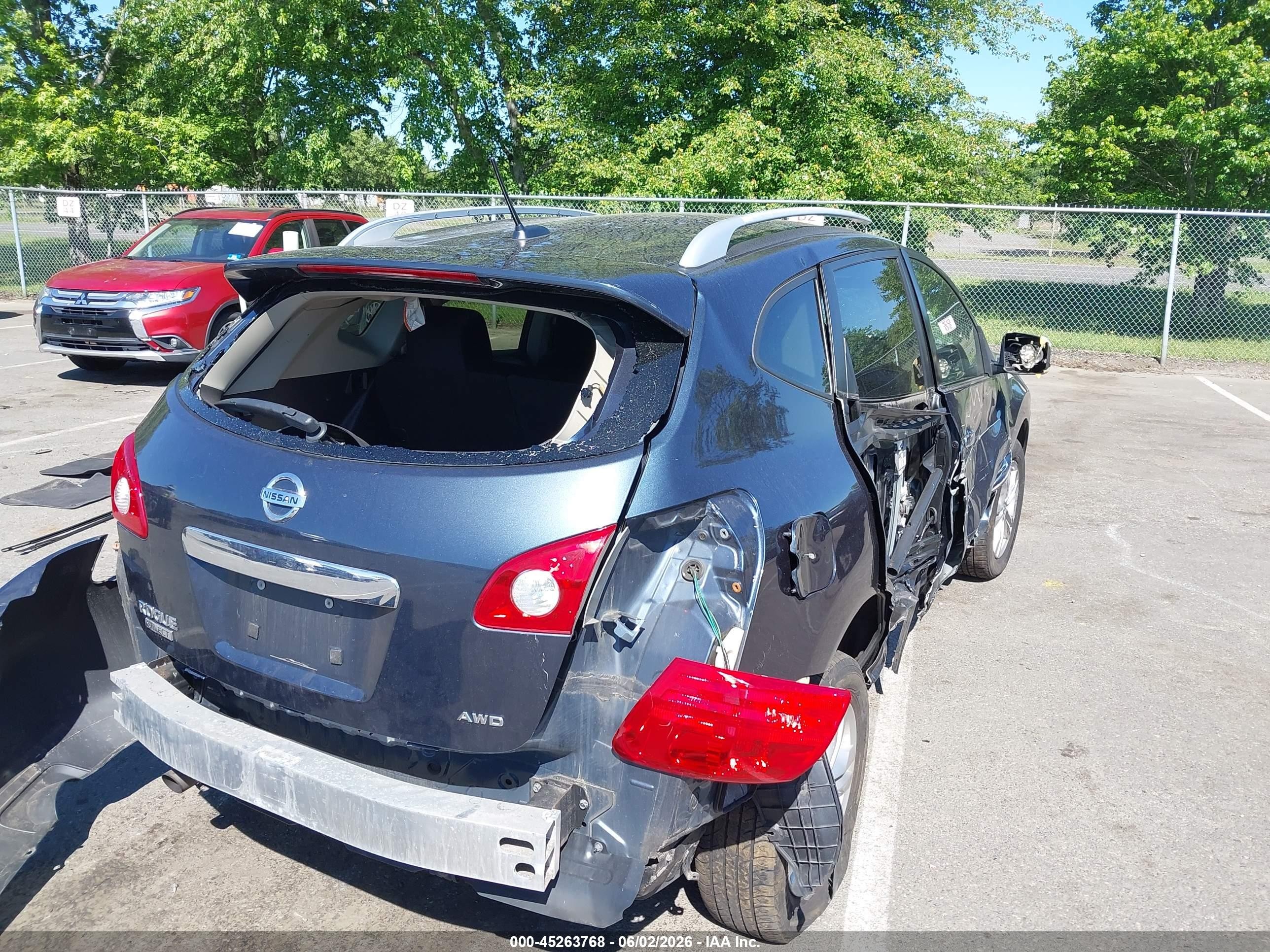 2015 Nissan Rogue Select S Gray vin: JN8AS5MV3FW751976