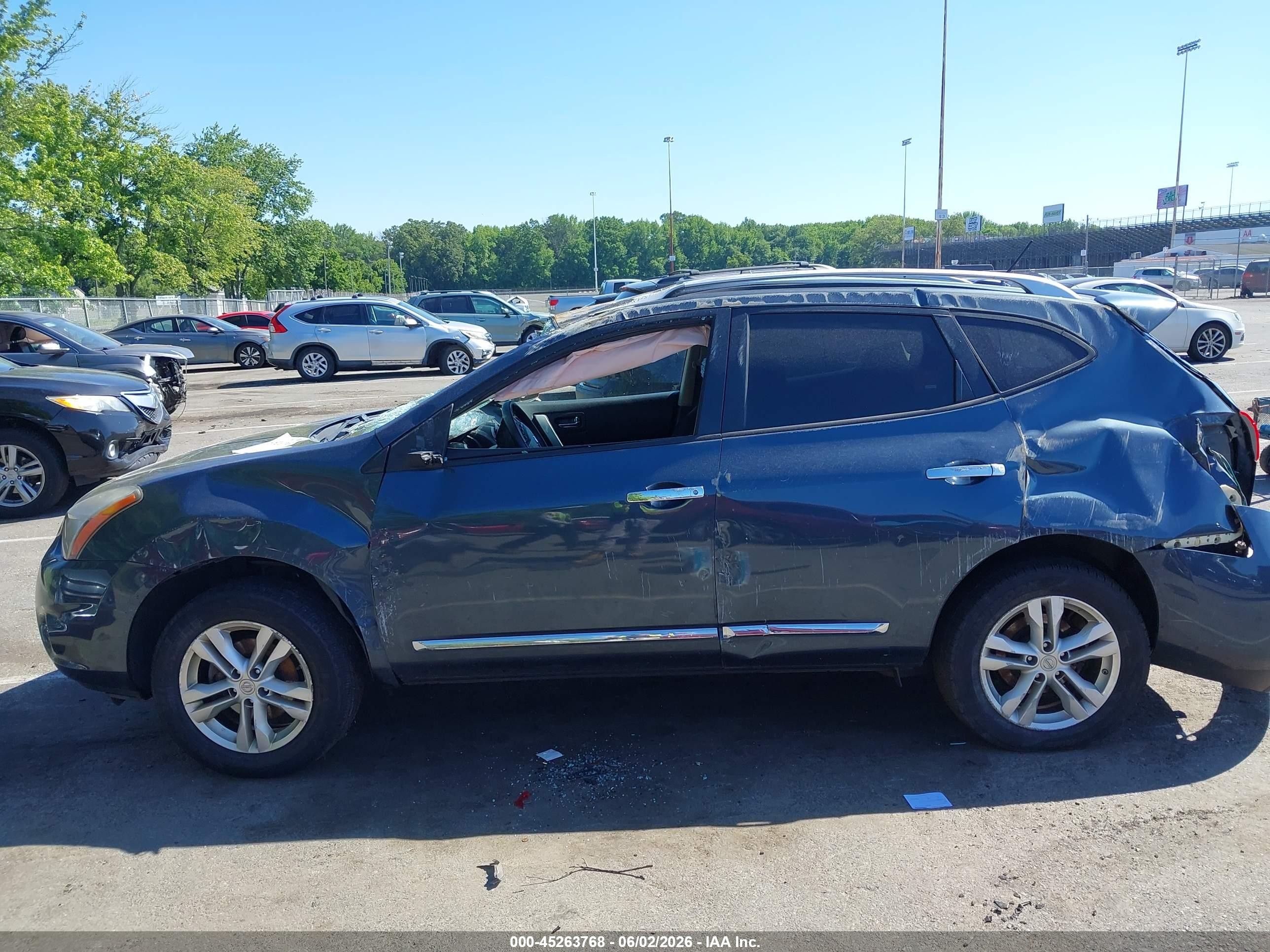 2015 Nissan Rogue Select S Gray vin: JN8AS5MV3FW751976