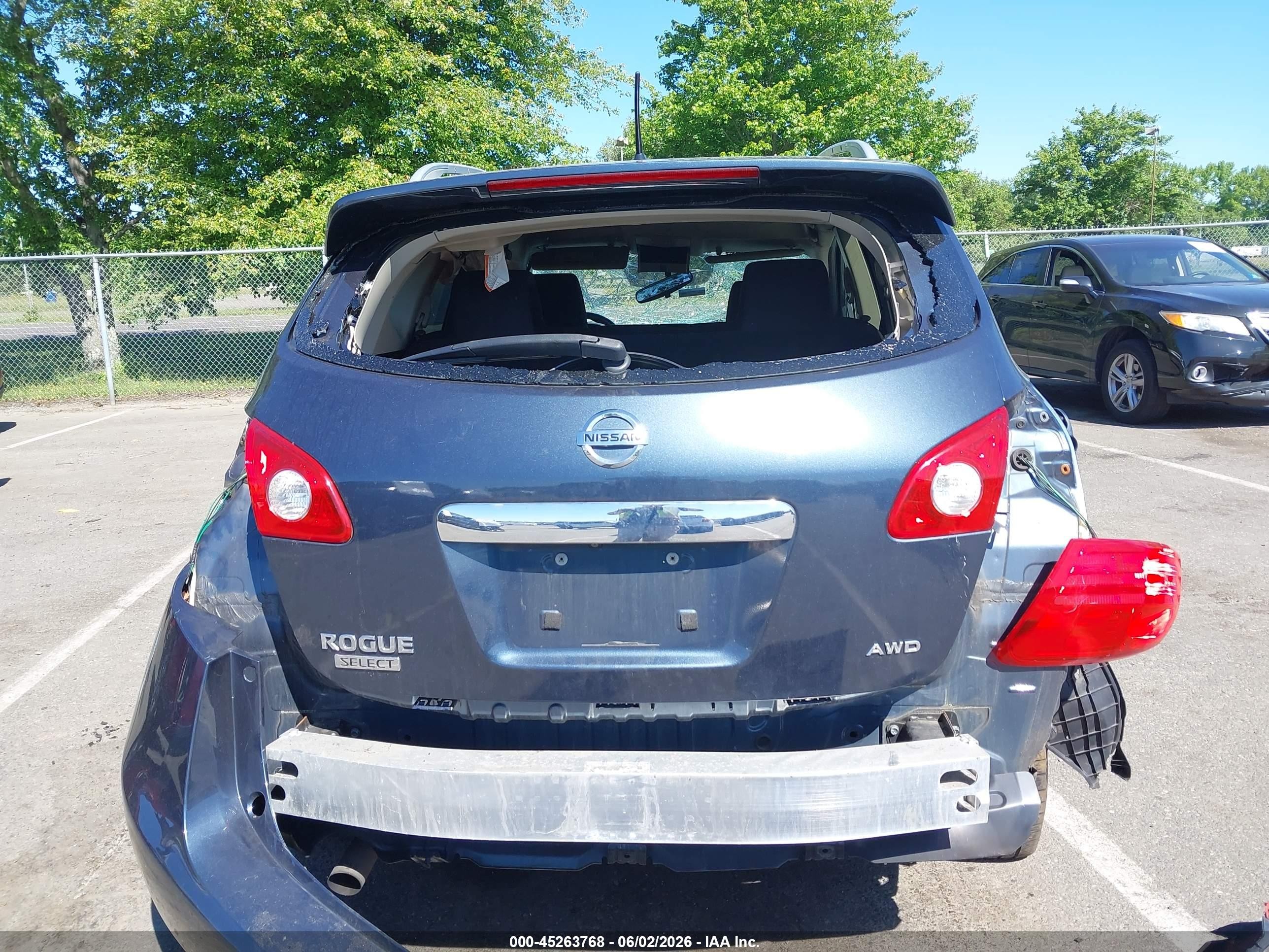 2015 Nissan Rogue Select S Gray vin: JN8AS5MV3FW751976