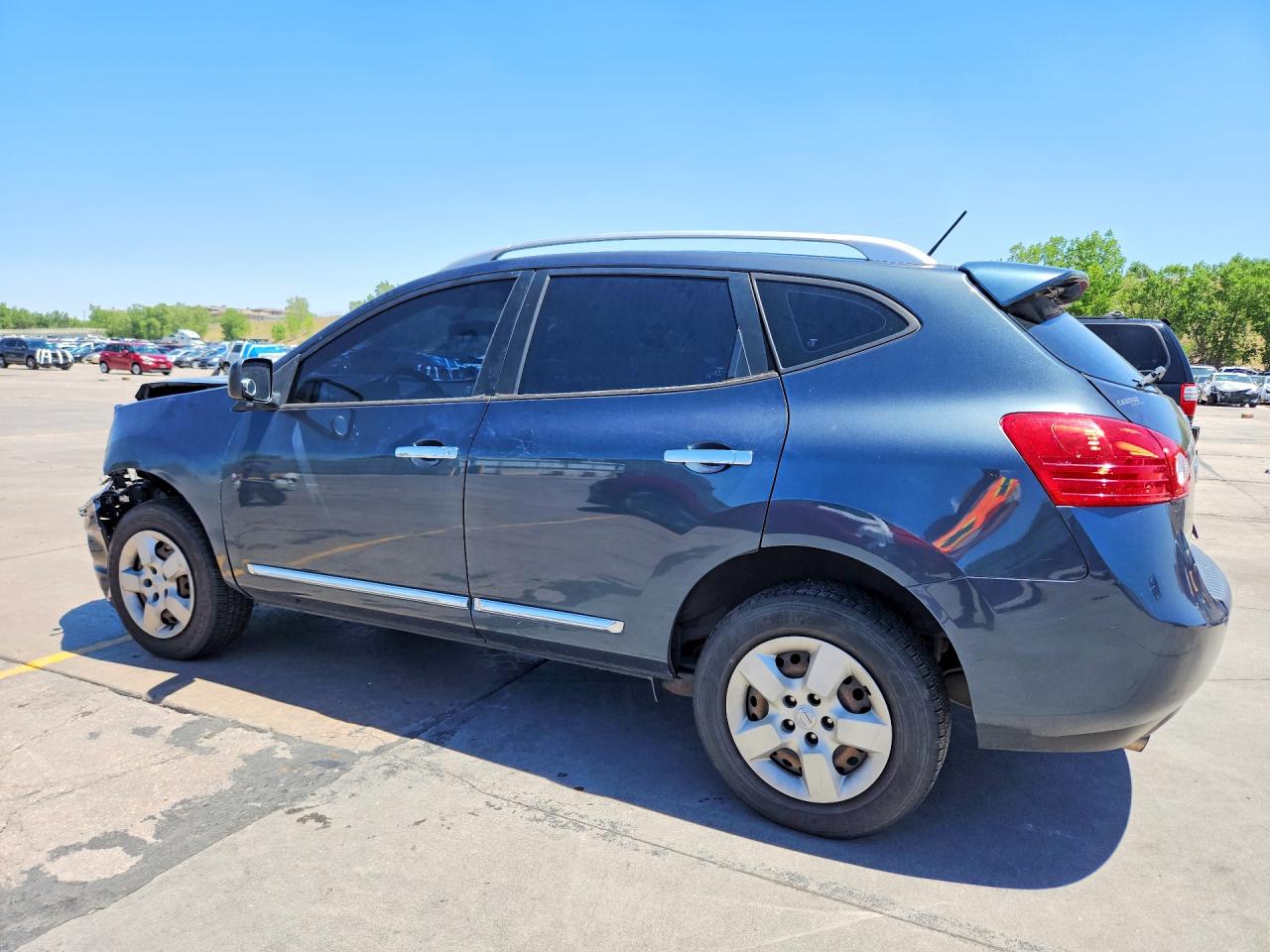 2015 Nissan Rogue Select S Gray vin: JN8AS5MV3FW752755