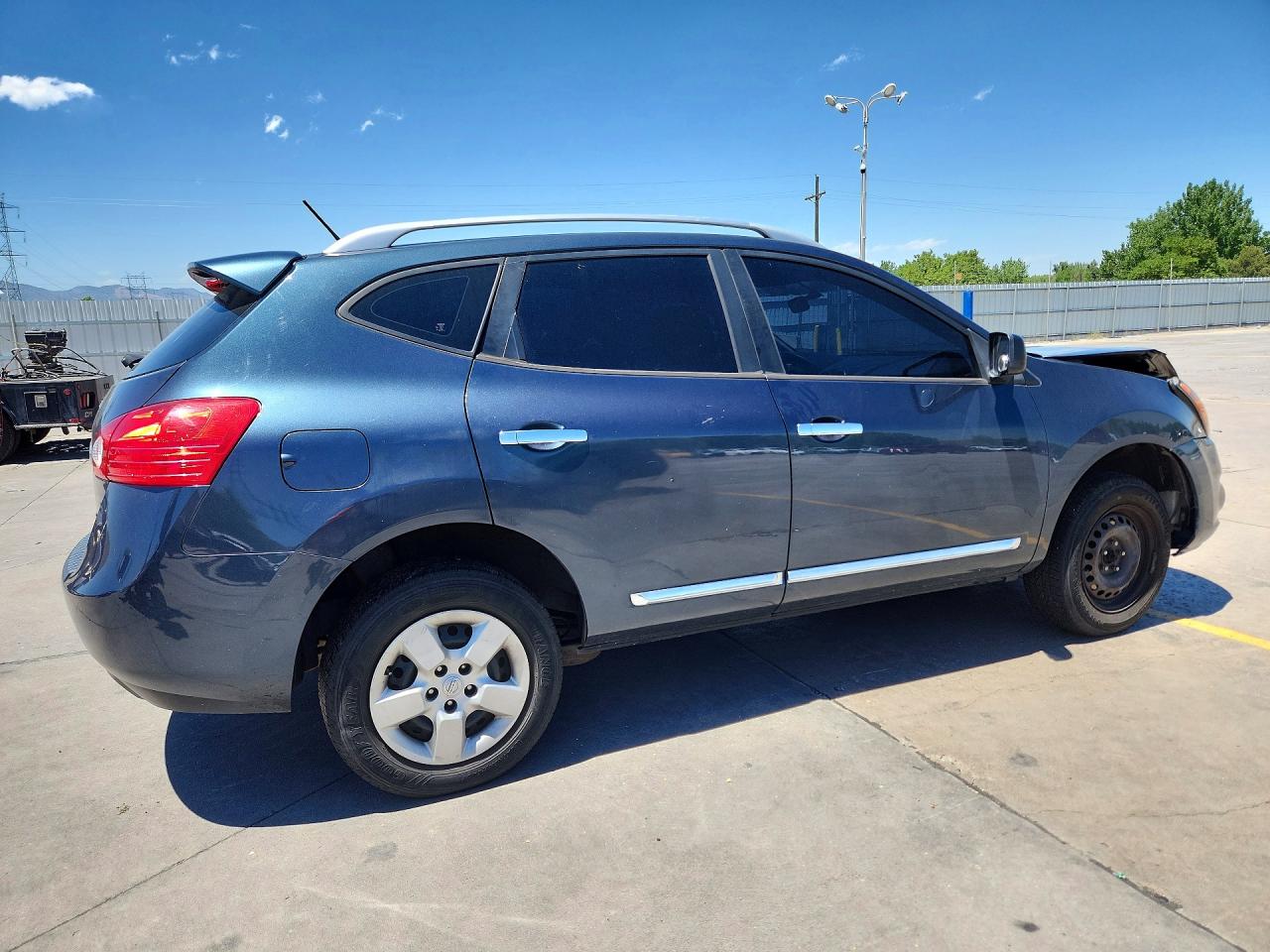 2015 Nissan Rogue Select S Gray vin: JN8AS5MV3FW752755