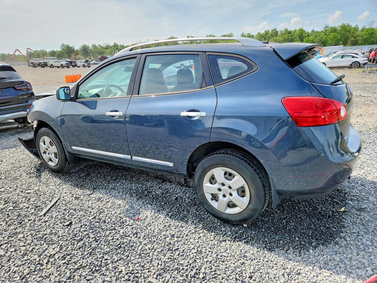2015 Nissan Rogue Select S Blue vin: JN8AS5MV3FW755106