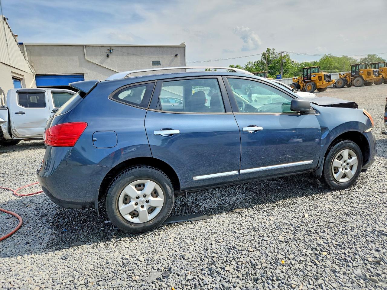 2015 Nissan Rogue Select S Blue vin: JN8AS5MV3FW755106