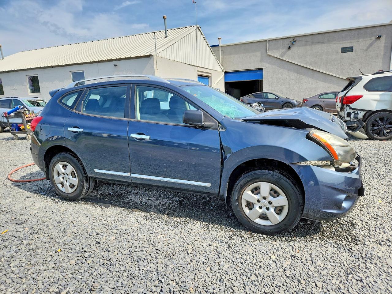 2015 Nissan Rogue Select S Blue vin: JN8AS5MV3FW755106