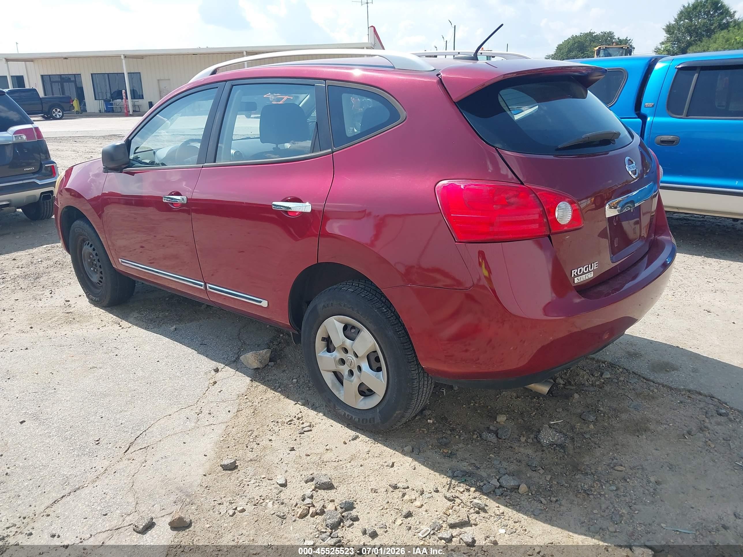 2015 Nissan Rogue Select S Maroon vin: JN8AS5MV3FW755896