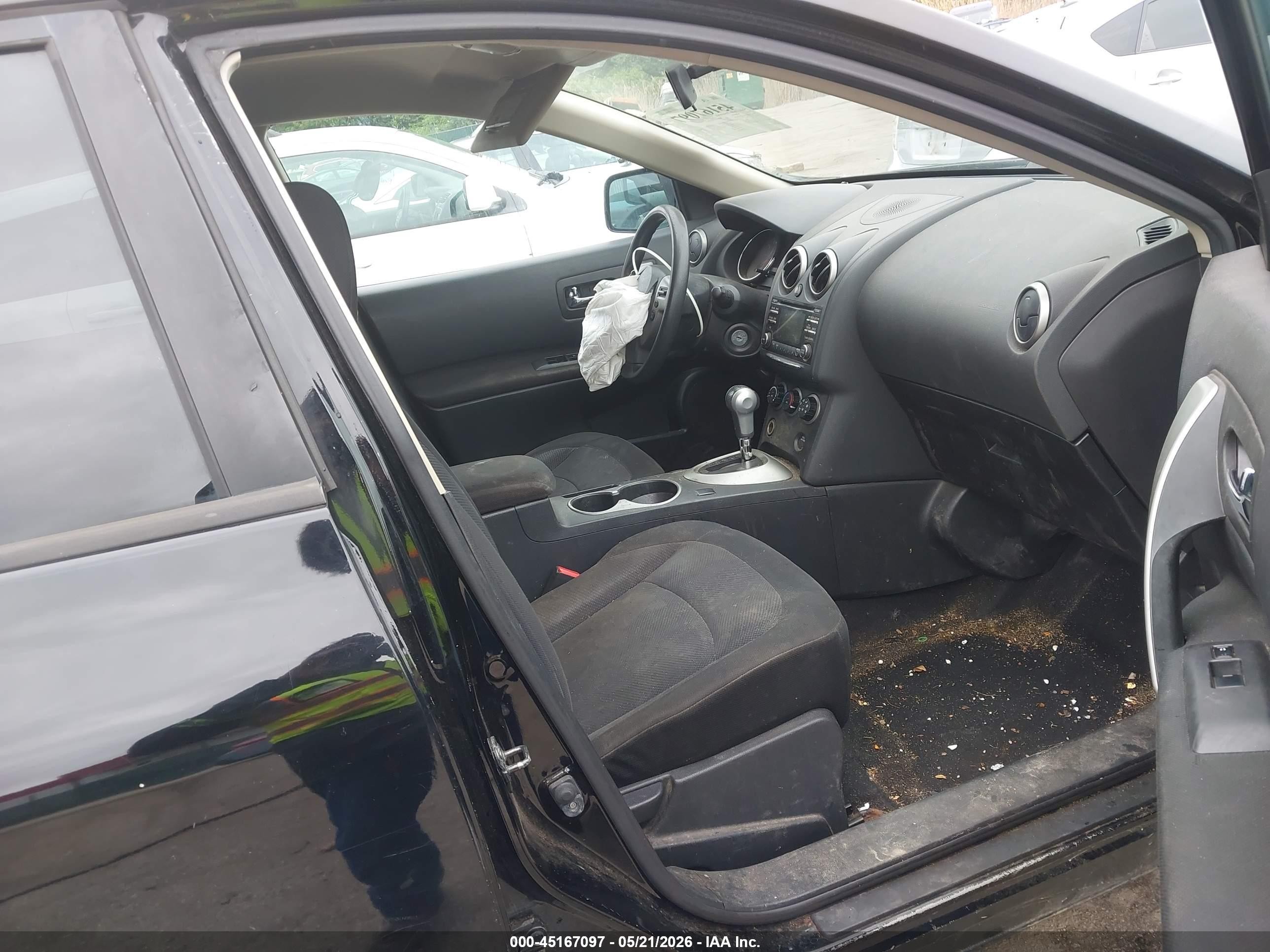 2015 Nissan Rogue Select S Черный vin: JN8AS5MV3FW756160