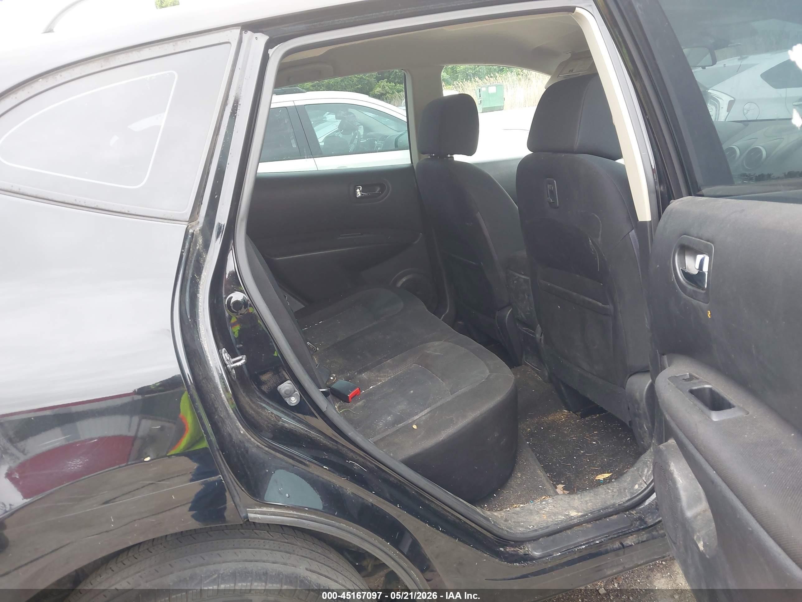 2015 Nissan Rogue Select S Черный vin: JN8AS5MV3FW756160