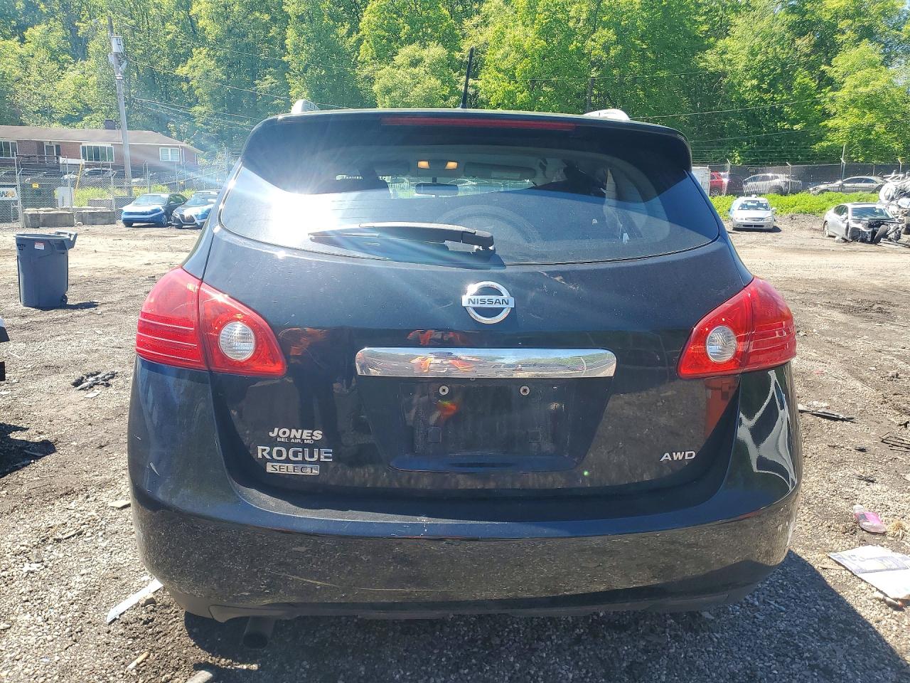 2015 Nissan Rogue Black vin: JN8AS5MV3FW756580