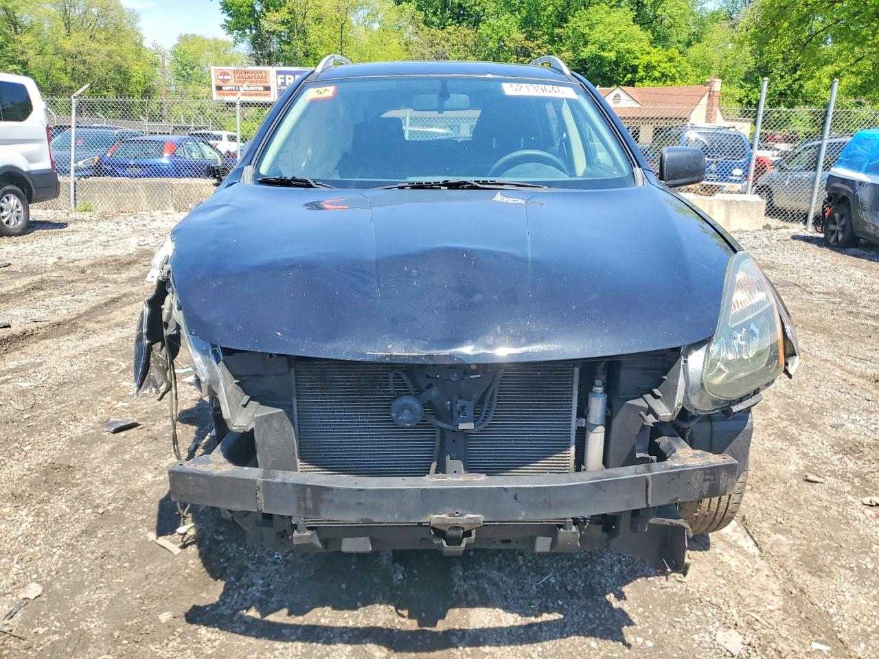 2015 Nissan Rogue Black vin: JN8AS5MV3FW756580