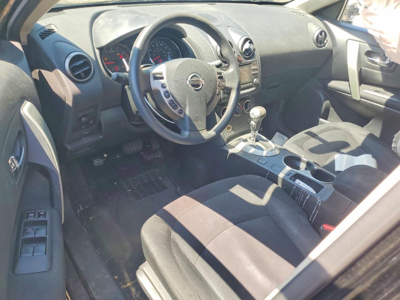 2015 Nissan Rogue Black vin: JN8AS5MV3FW756580