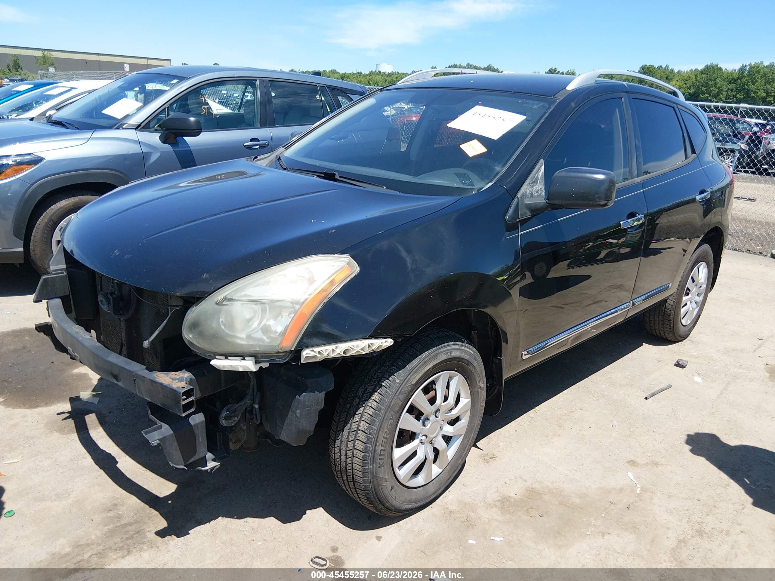 2015 Nissan Rogue Select S Black vin: JN8AS5MV3FW758295