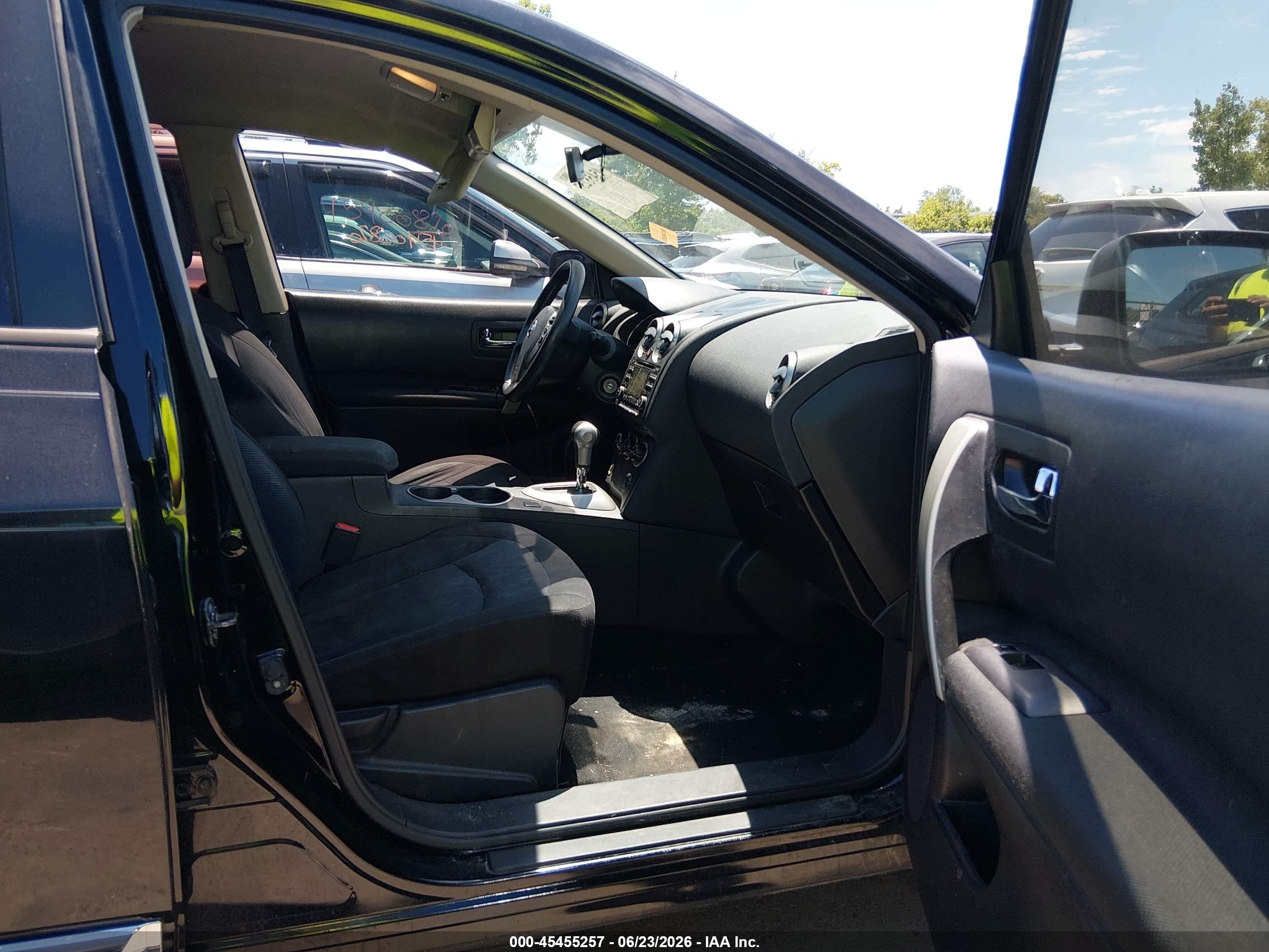 2015 Nissan Rogue Select S Black vin: JN8AS5MV3FW758295