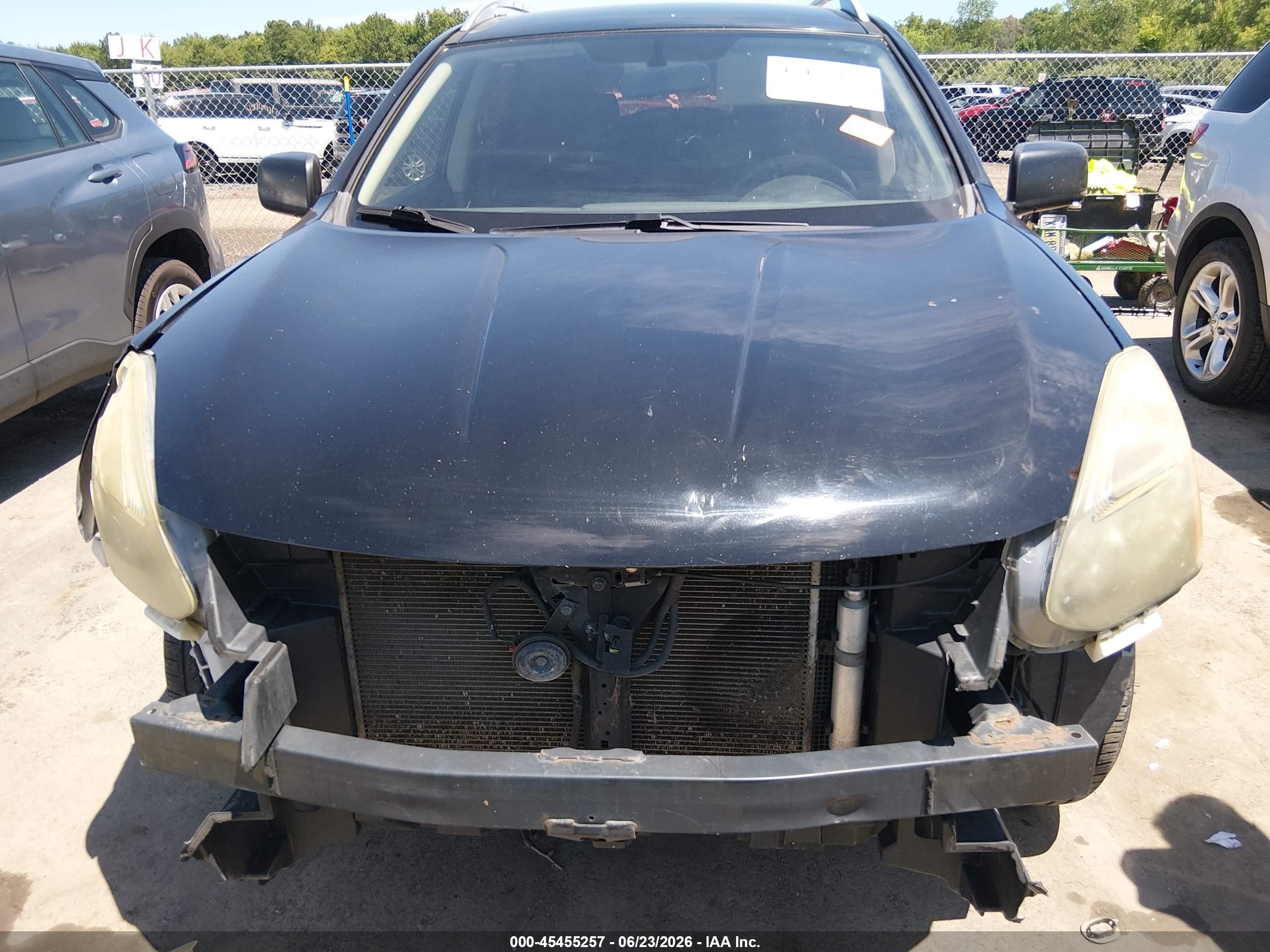 2015 Nissan Rogue Select S Black vin: JN8AS5MV3FW758295