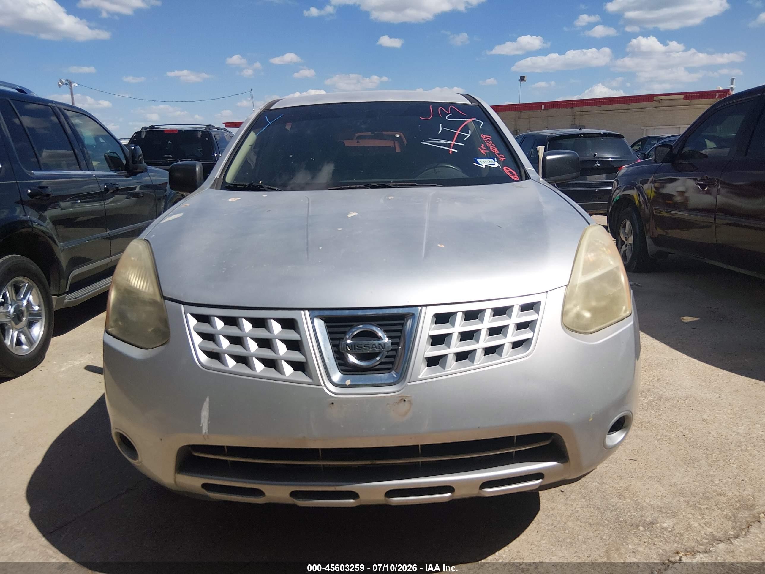 2010 Nissan Rogue S Gray vin: JN8AS5MV4AW103622