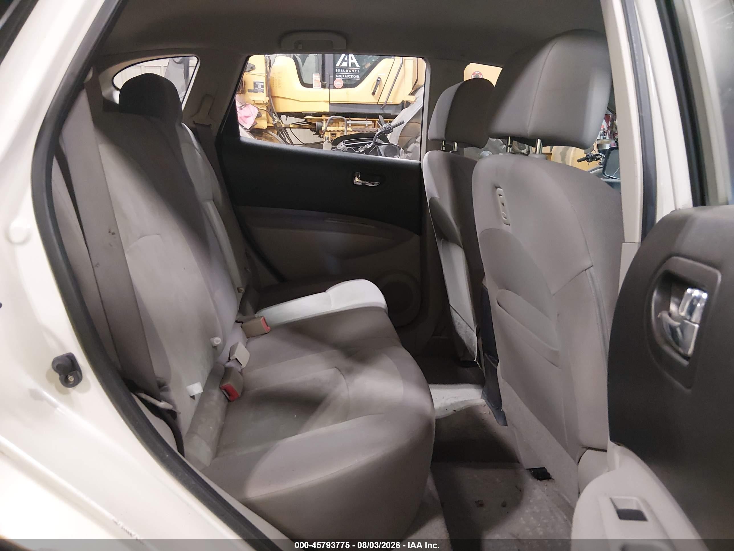 2010 Nissan Rogue S Белый vin: JN8AS5MV4AW119125