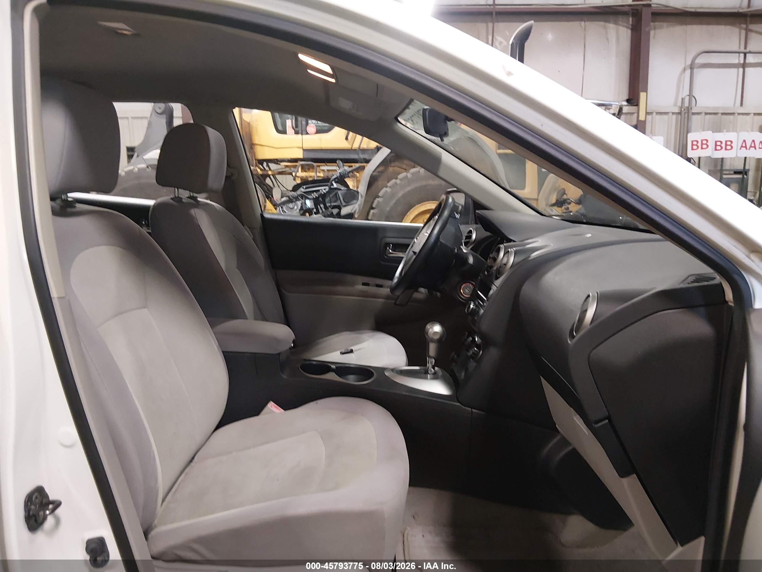 2010 Nissan Rogue S Белый vin: JN8AS5MV4AW119125