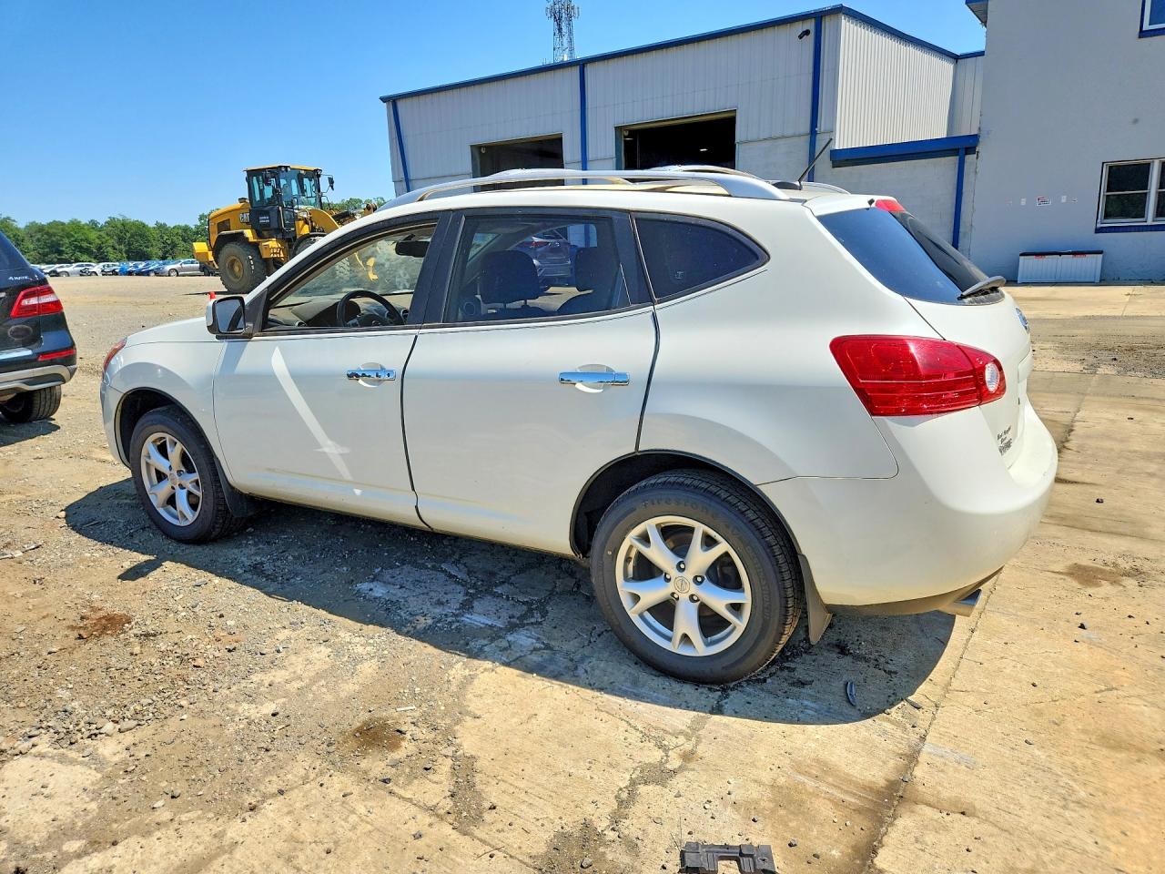 2010 Nissan Rogue S Белый vin: JN8AS5MV4AW125233