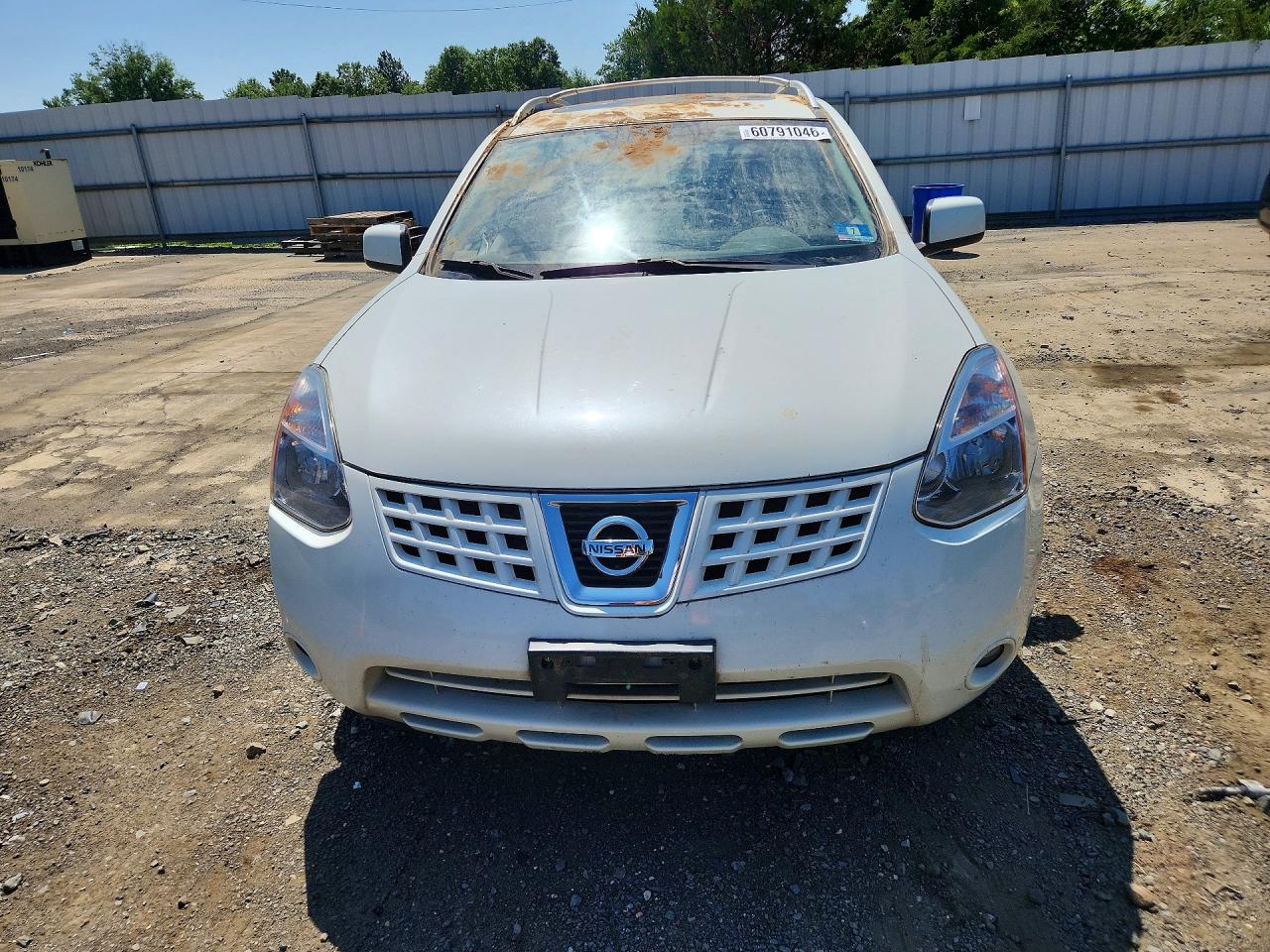 2010 Nissan Rogue S Белый vin: JN8AS5MV4AW125233