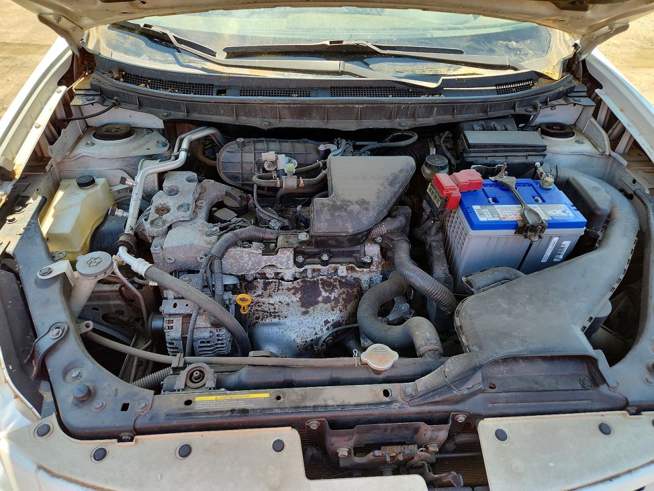 2010 Nissan Rogue S Белый vin: JN8AS5MV4AW125233