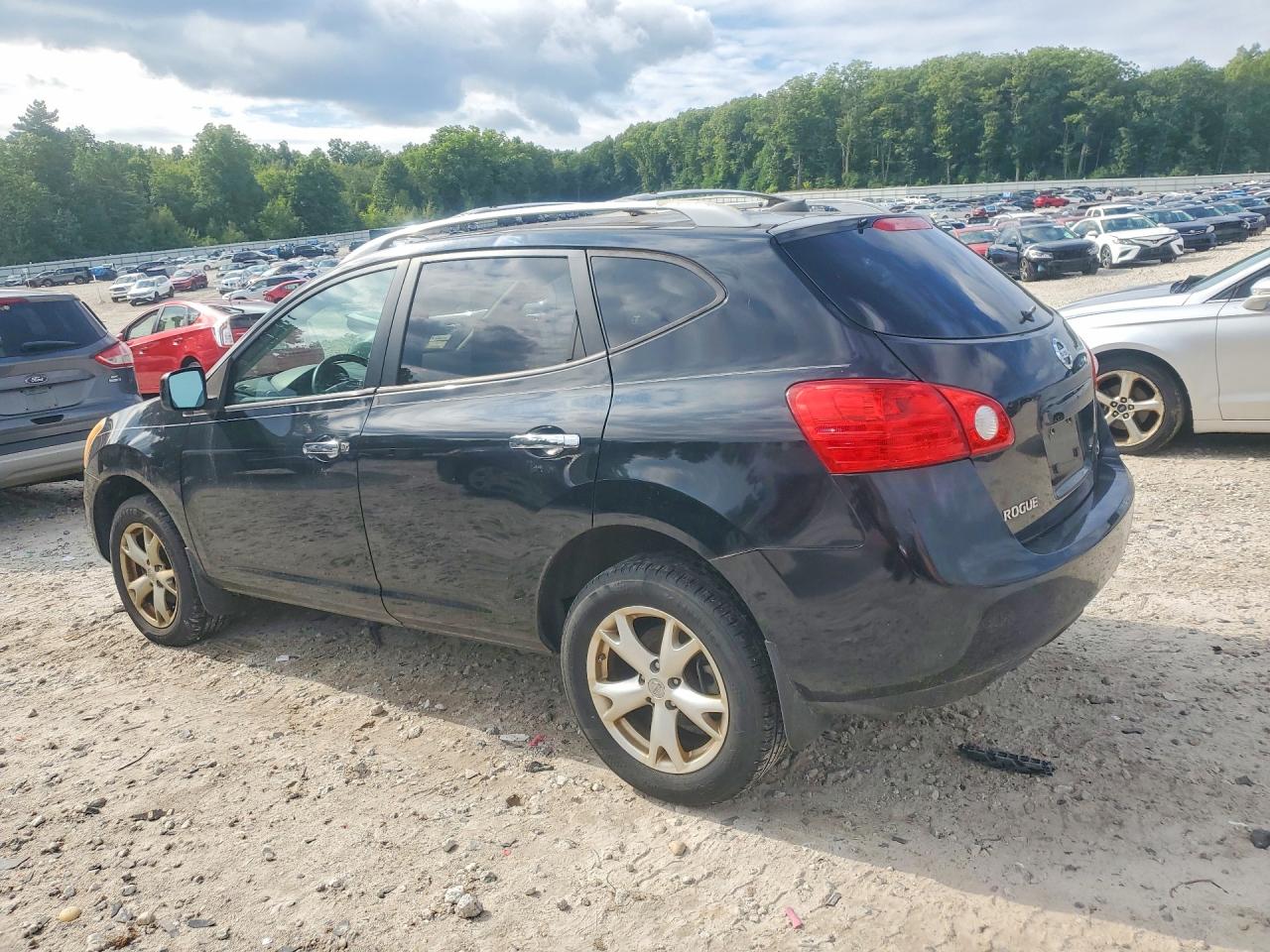 2010 Nissan Rogue S Black vin: JN8AS5MV4AW125880